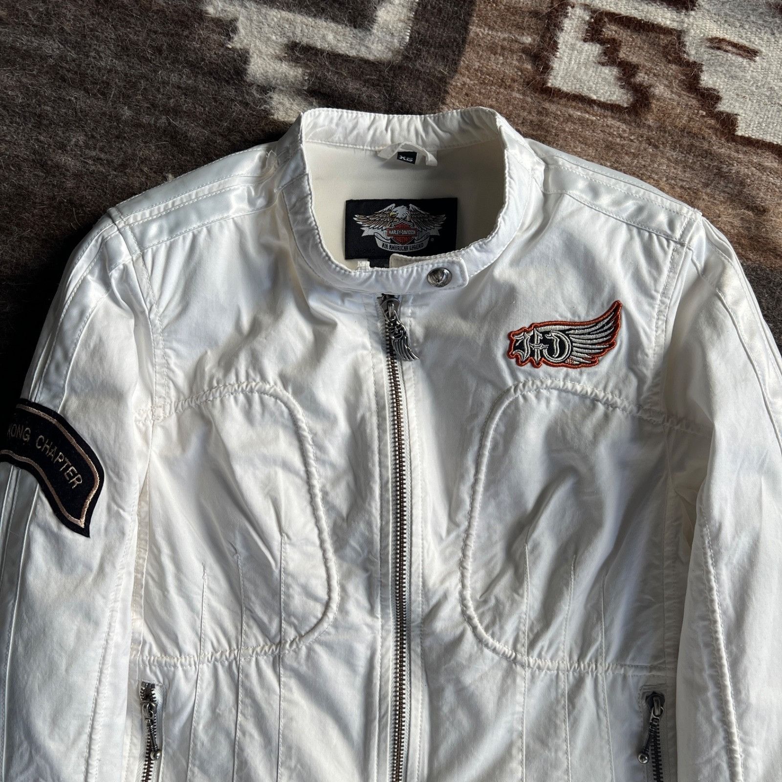 Harley Davidson Harley Davidson Y2K Biker Moto Jacket 9933AC Size XS / US 0-2 / IT 36-38 - 10 Thumbnail