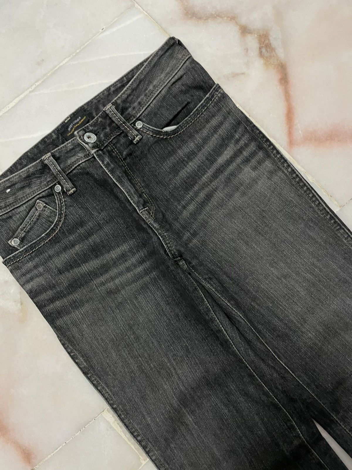 If Six Was Nine 💥Bell Bottom💥90s Style Sweet Camel Bootcut Sand Washed Jean Size 27" / US 4 / IT 40 - 4 Thumbnail