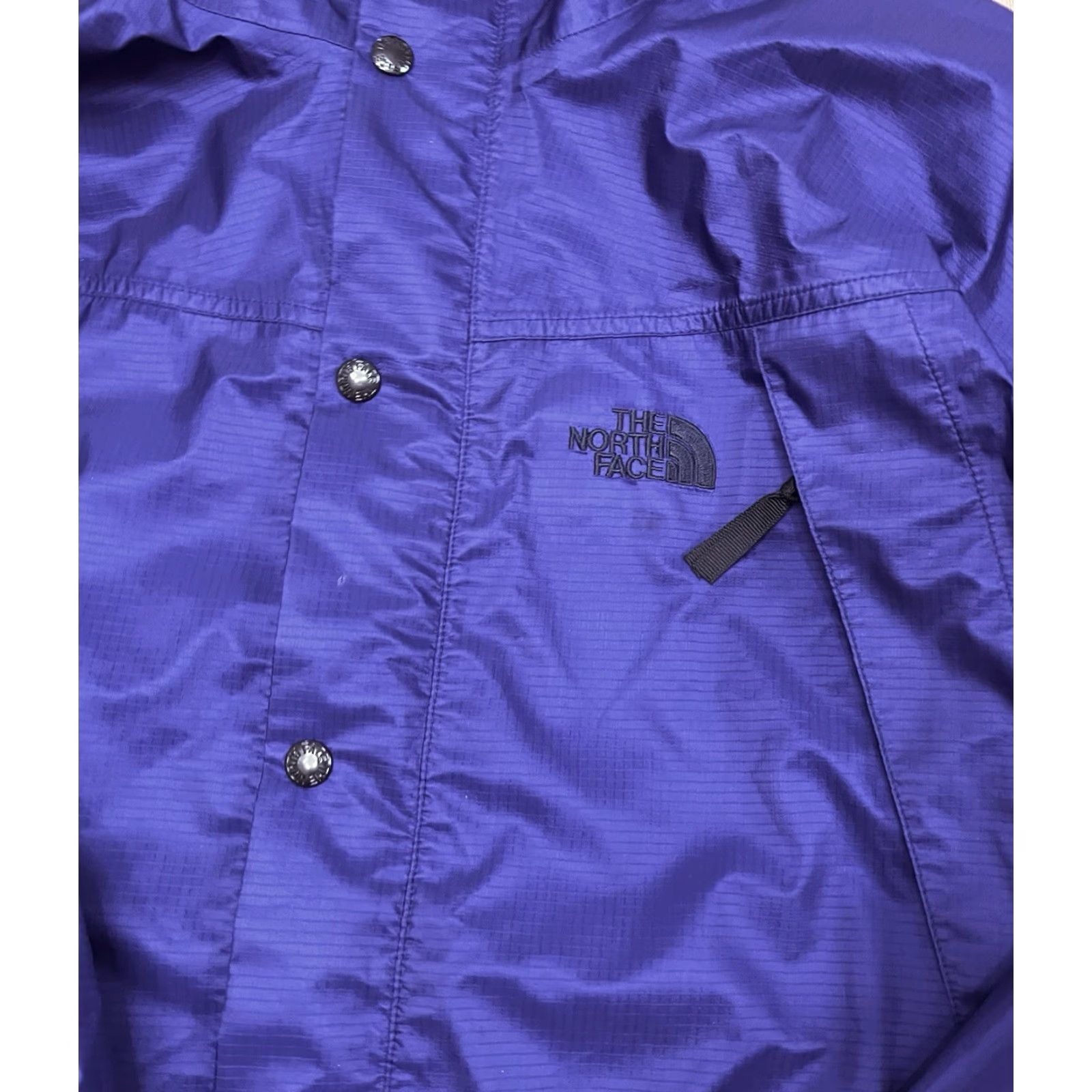 The North Face VINTAGE The North Face Gore-Tex Mountain Shell Jacket Mens S Purple Windproof Waterproof 90s Outdoor Parka Size US S / EU 44-46 / 1 - 2 Thumbnail