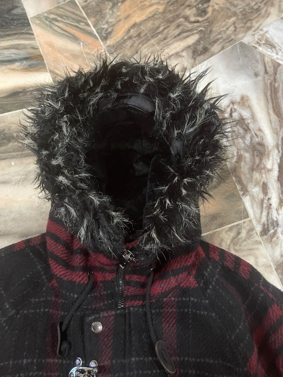 In The Attic In The Attic Fireman Jacket with Fur Hoodie Size US L / EU 52-54 / 3 - 2 Thumbnail