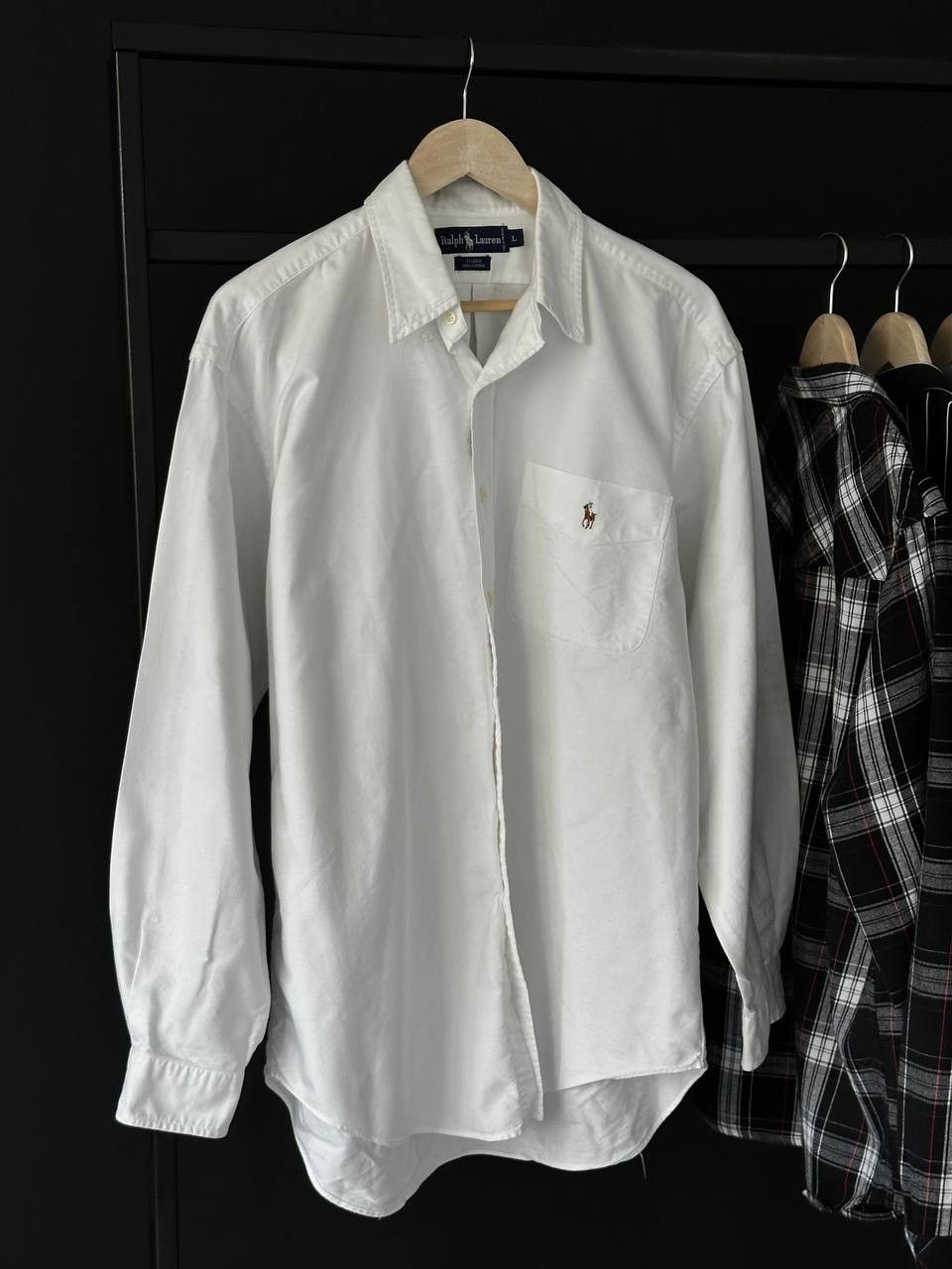 Designer × Polo Ralph Lauren × Ralph Lauren Polo Ralph Lauren Luxury Oxford White SHIRT Size US XL / EU 56 / 4 - 2 Thumbnail