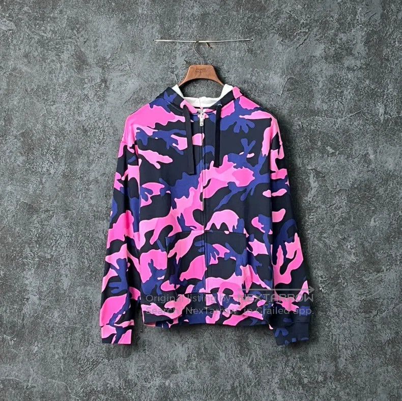 Valentino Valentino Camouflage drawstring hooded casual jacket Size US S / EU 44-46 / 1 - 1 Thumbnail