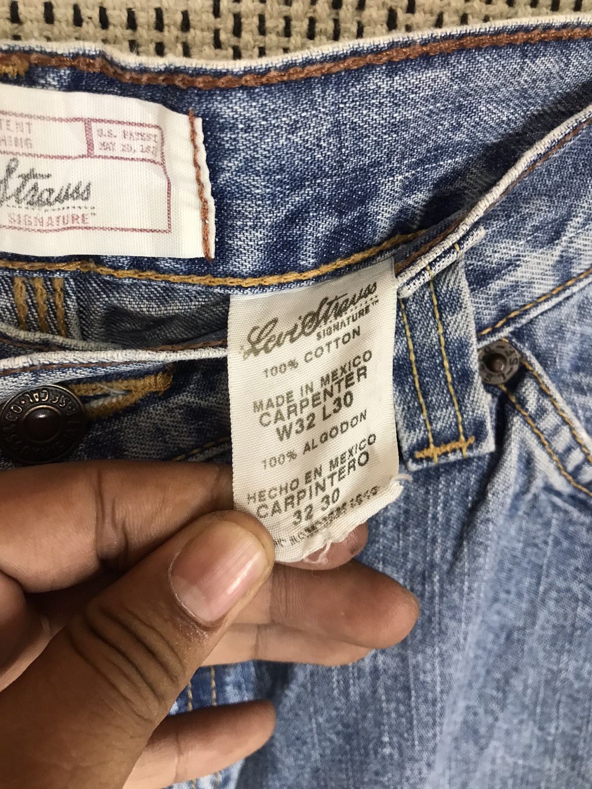 Levi's × Levi's Vintage Clothing ‼️LEVIS SIGNATURE CARPENTER PANT STRAIGHT W32L30‼️ Size US 34 / EU 50 - 4 Thumbnail