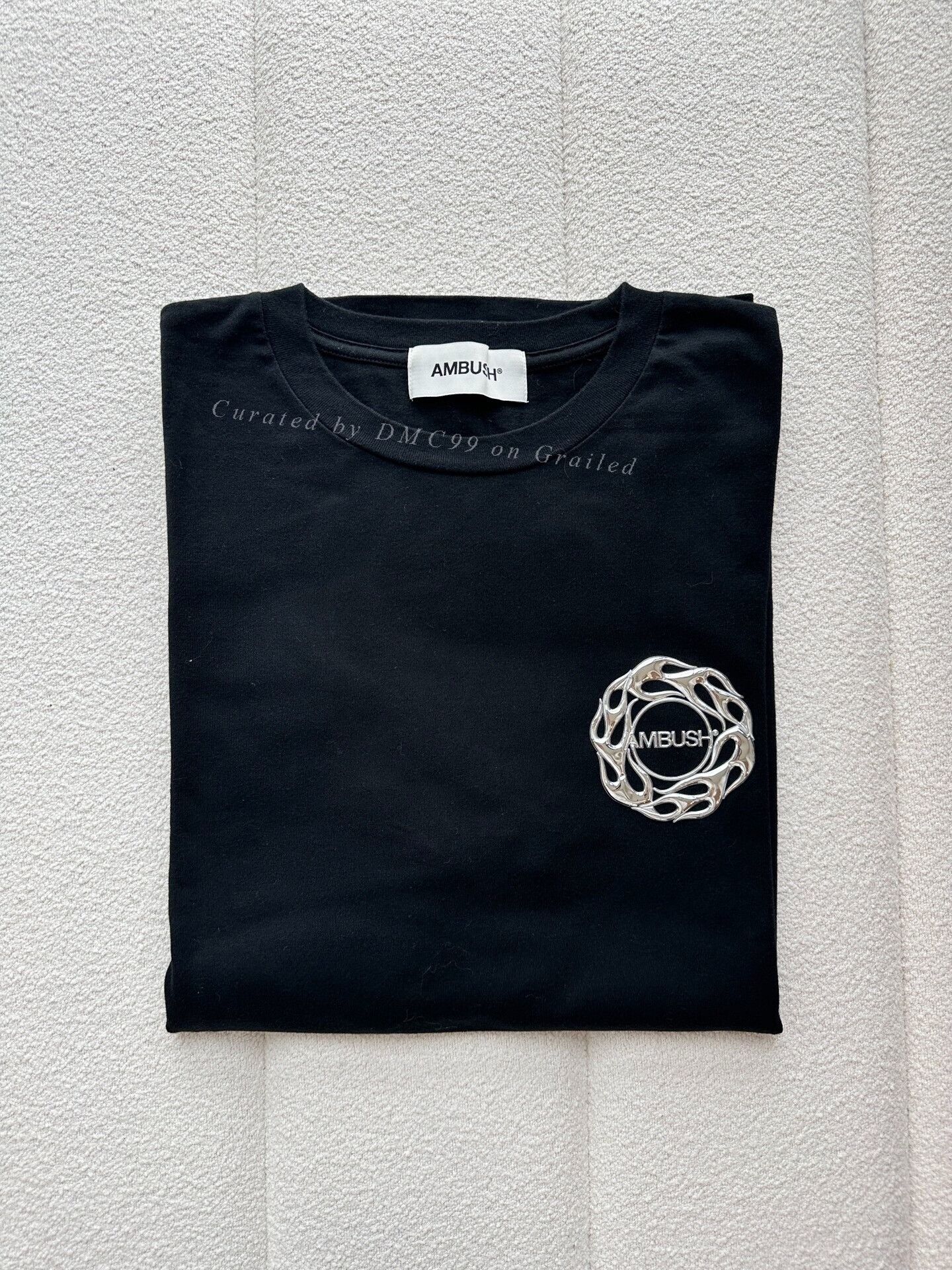 Ambush Design Ambush Fire Logo Print Crewneck T-shirt Size US S / EU 44-46 / 1 - 1 Thumbnail