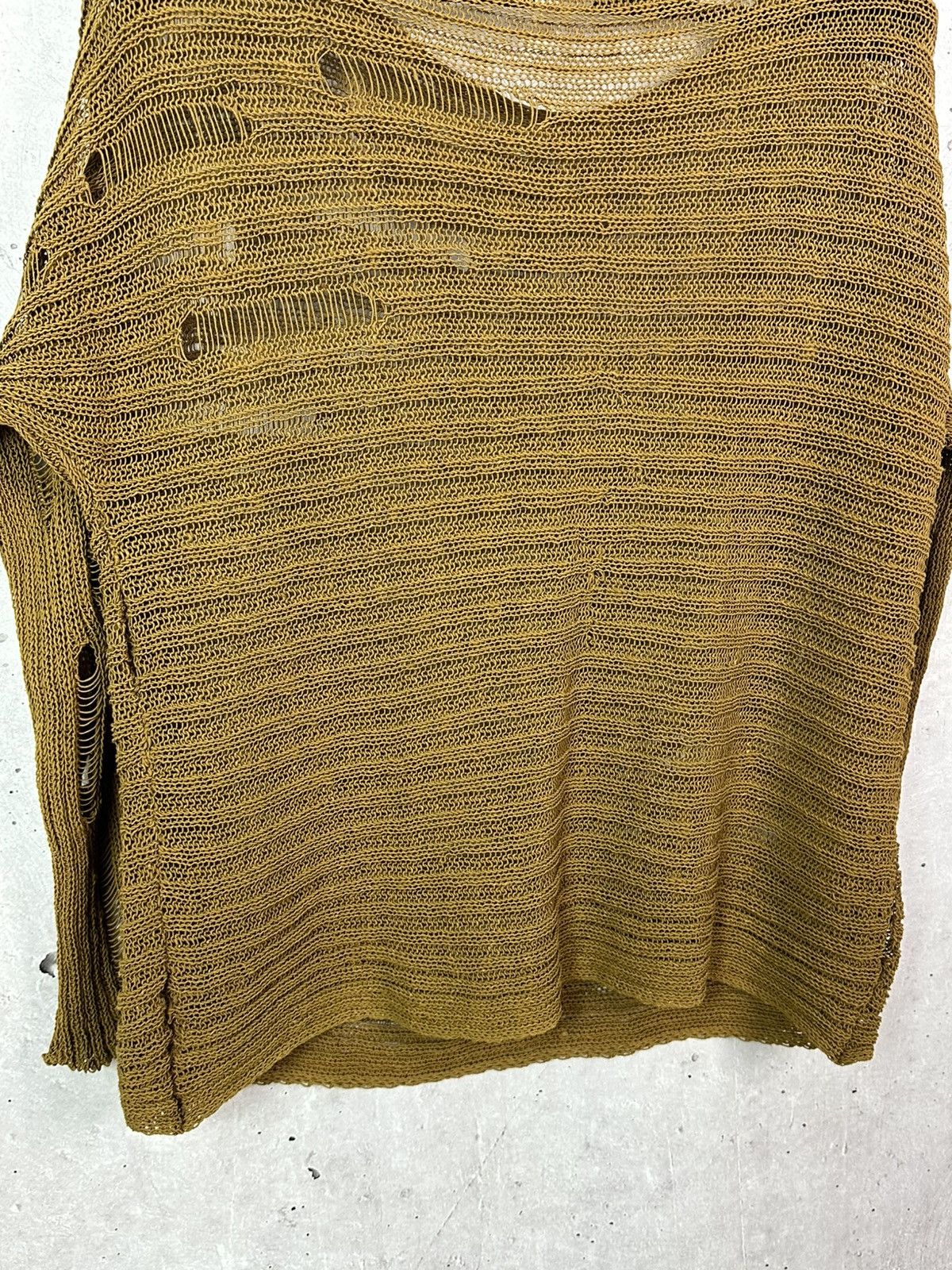 Sarah Pacini Sarah Pacini Made in Italy Distressed Linen Women’s Sweater Size ONE SIZE - 9 Thumbnail