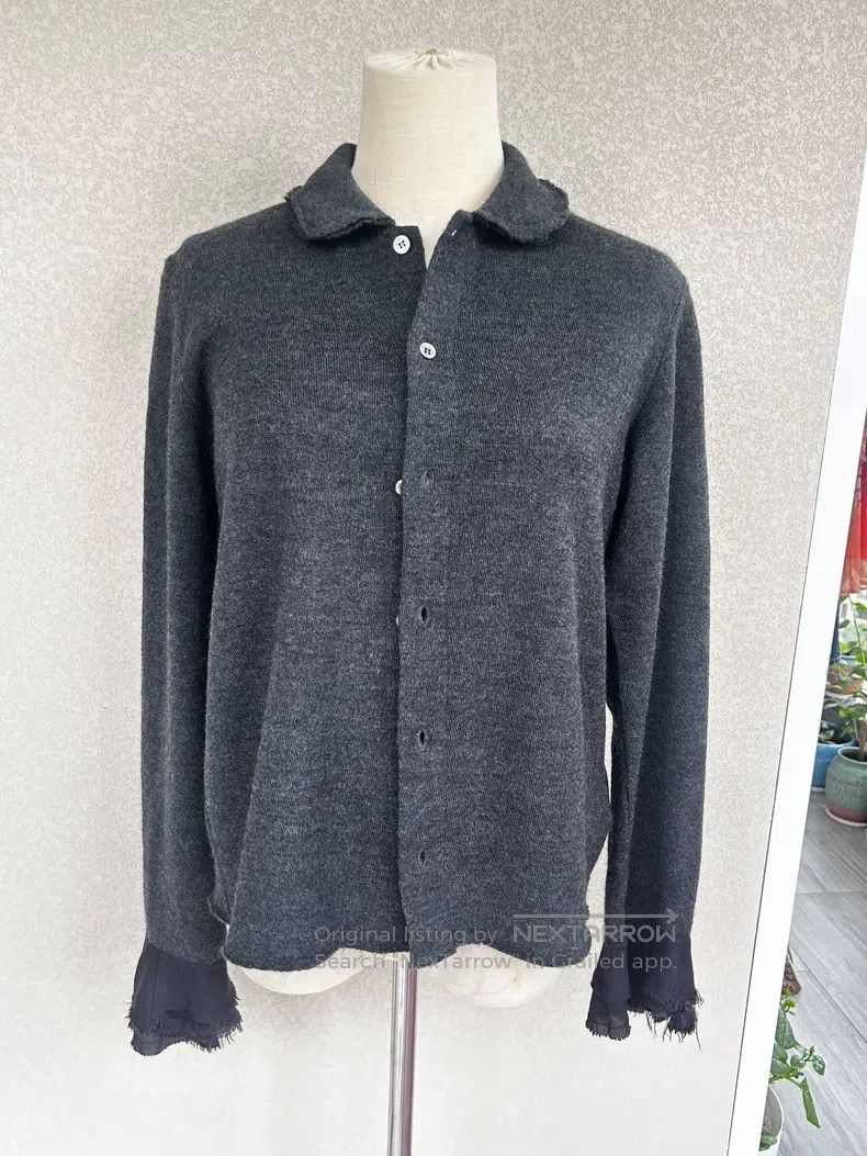 Comme des Garcons Comme Des Garcons Patched wool knit cardigan Size S / US 4 / IT 40 - 8 Thumbnail