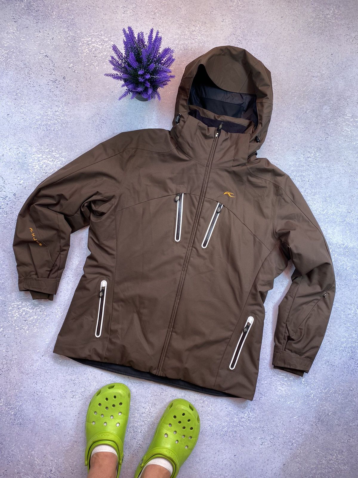 KJUS Kjus women's brown ski jacket size 2XL Size XXL / US 16-18 / IT 52-54 - 1 Thumbnail