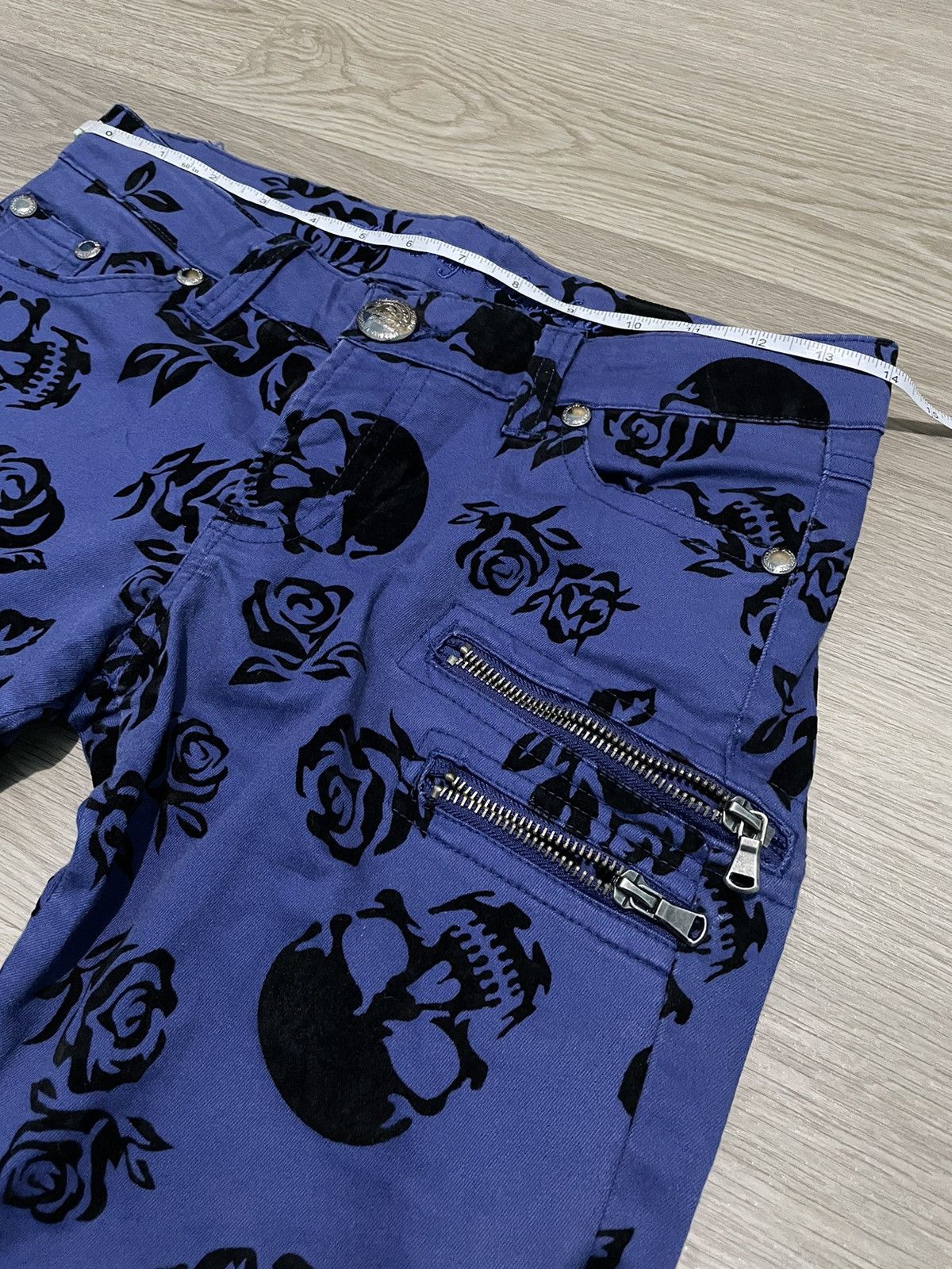 Japanese Brand × Vintage Japanese brand x skull x punk pants Size US 28 / EU 44 - 7 Thumbnail