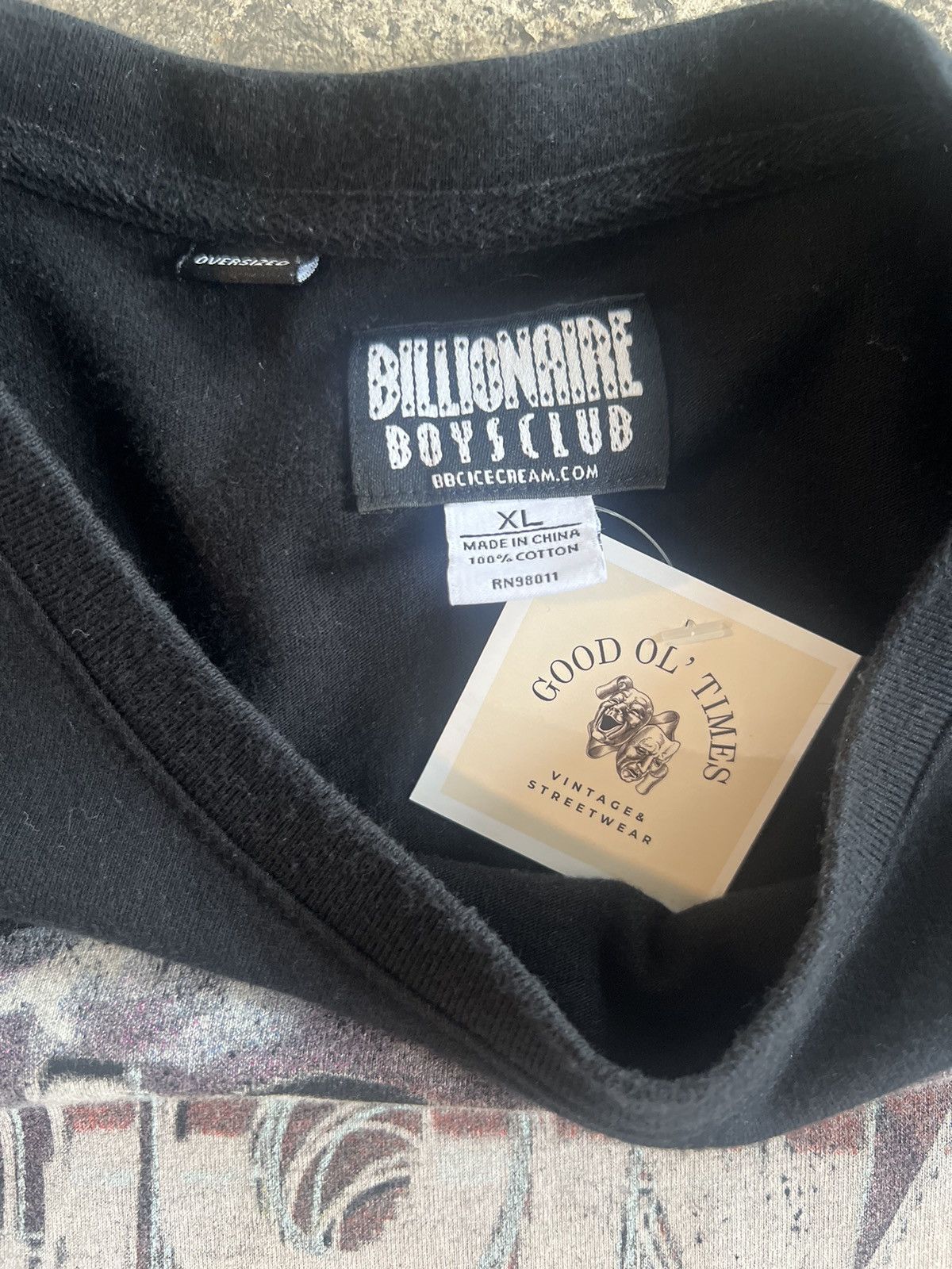 Billionaire Boys Club Billionaire Boys Club fire SS oversized tee Size US XL / EU 56 / 4 - 2 Thumbnail