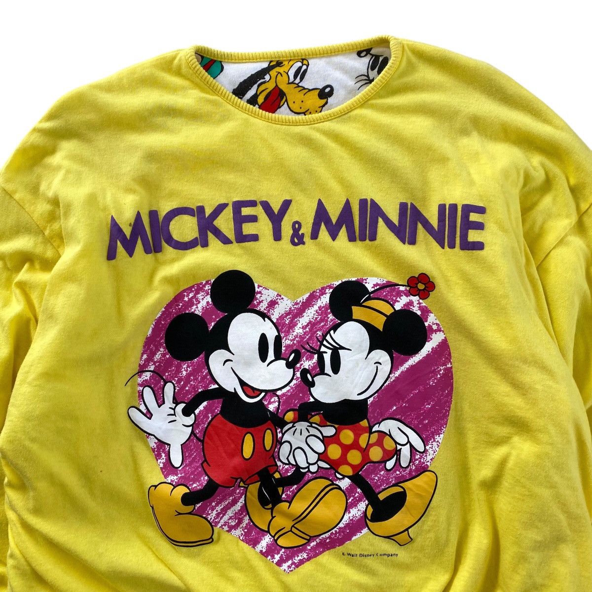 Disney × Mickey Mouse × Vintage MICKEY MOUSE and His Friend Nice Design Reversible Size US L / EU 52-54 / 3 - 3 Thumbnail