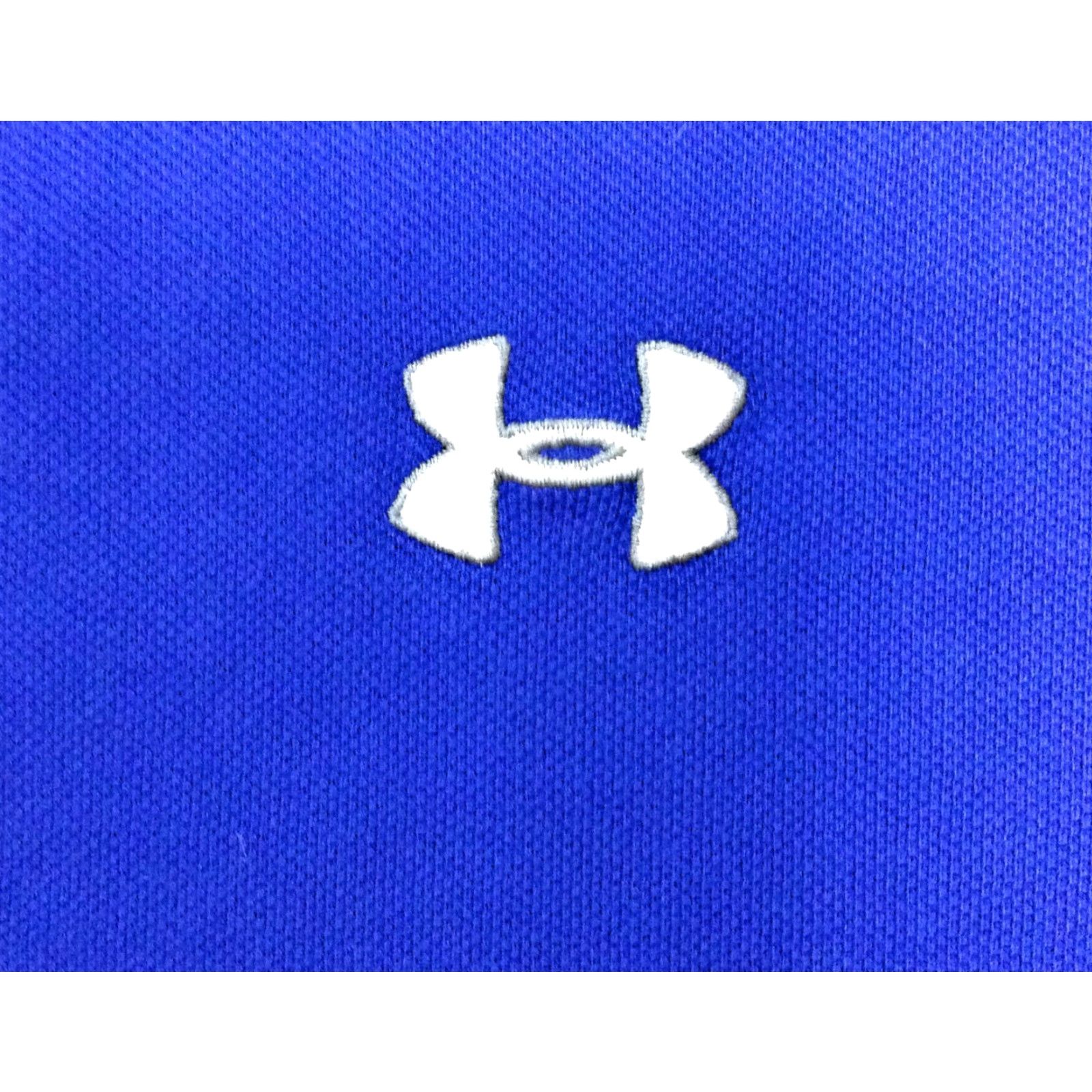 Under Armour Under Armour Polo Shirt Mens HeatGear Charged Cotton Navy Blue Golf Shirt S Size US S / EU 44-46 / 1 - 2 Thumbnail