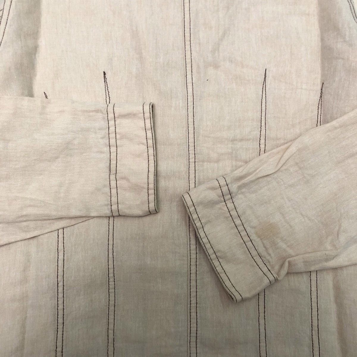 Designer × Japanese Brand × Vintage Vintage Frohlich Womens Shirt Jacket Stand Collor Snap Twin Size S / US 4 / IT 40 - 7 Thumbnail