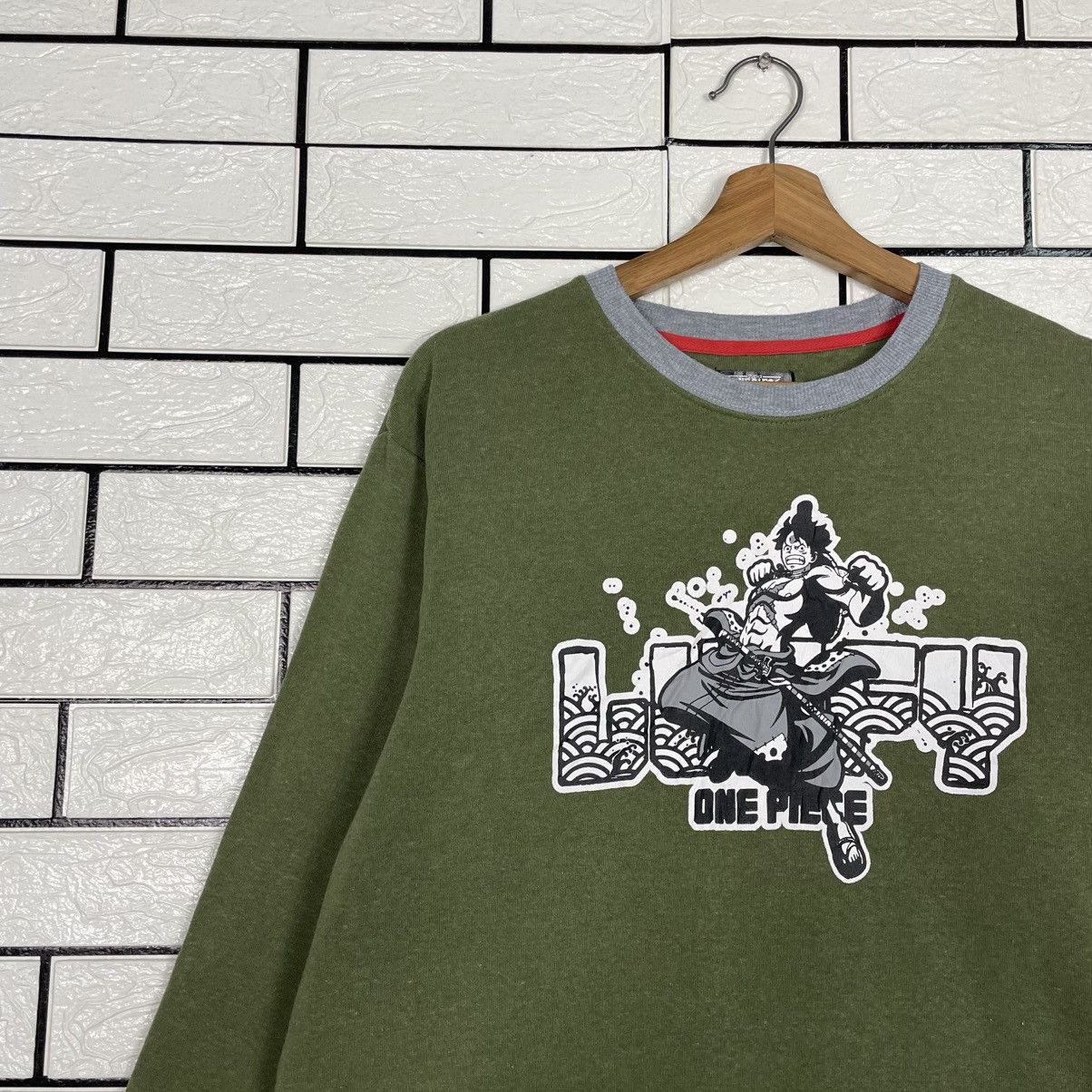 Japanese Brand One Piece Big Print Sweatshirt Size US L / EU 52-54 / 3 - 6 Thumbnail