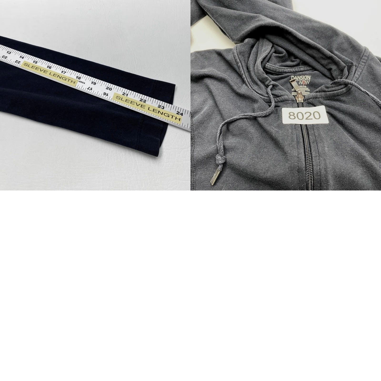 Vintage Danskin Now Hoodie Jacket Women's Large Full Zip Black 8020 Size L / US 10 / IT 46 - 8 Thumbnail