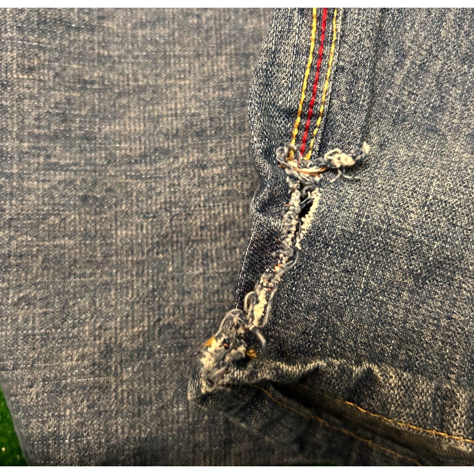 Phat Farm VINTAGE Phat Farm Jeans VTG Mens 38 Skater Grunge Y2K Baggy Wide-Leg 38x33 Blue Size US 38 / EU 54 - 5 Thumbnail