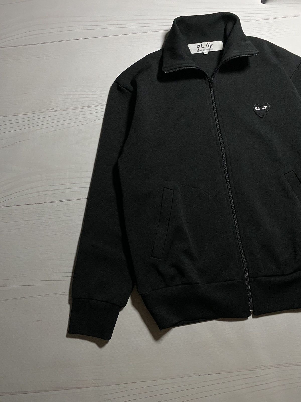 Comme des Garcons PLAY Comme Des Garcons PLAY Big logo y2k zip jacket Size US L / EU 52-54 / 3 - 9 Thumbnail