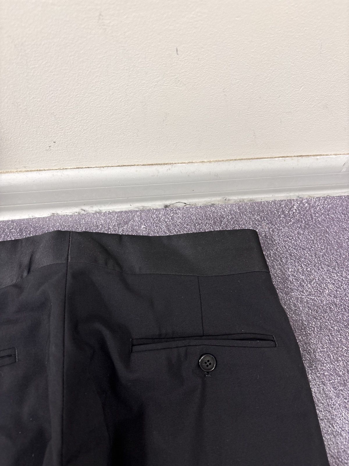 Armani Collezioni Armani Collezioni Women’s Black Tailored Dress Pants Size 30" / US 8 / IT 44 - 15 Thumbnail