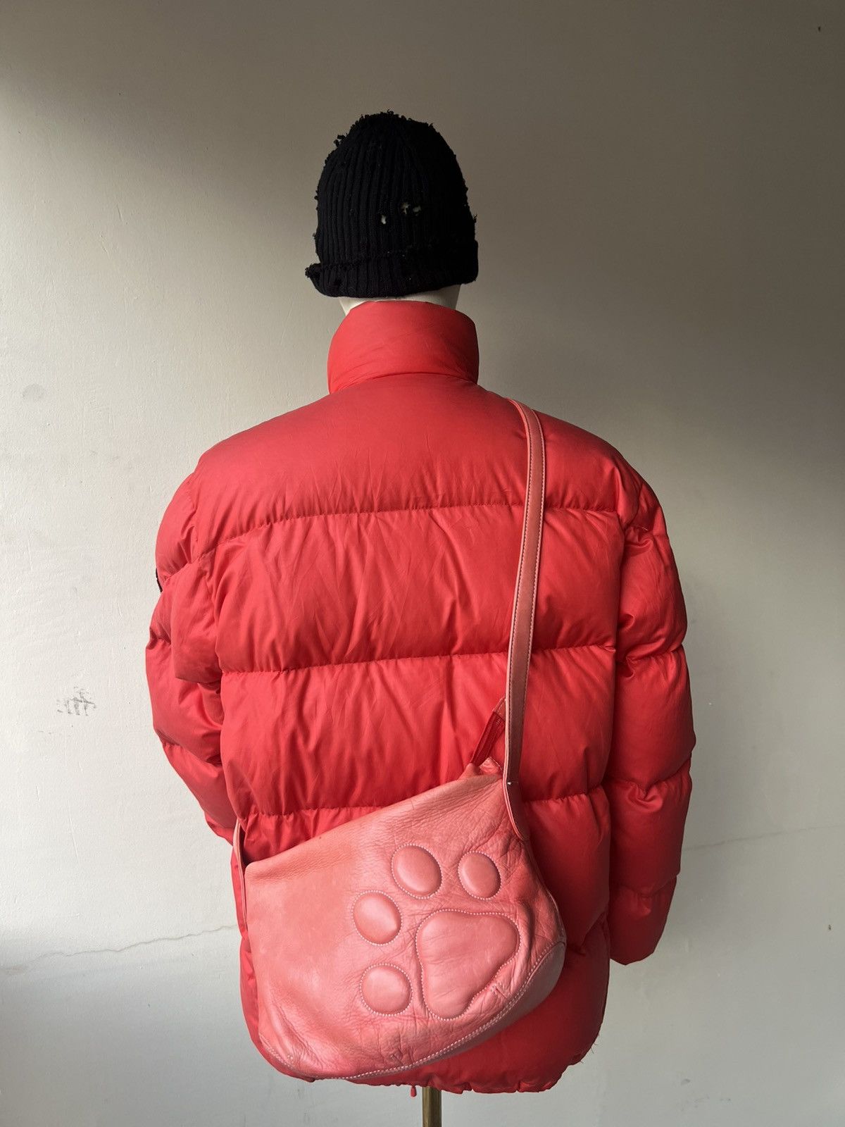 Leather Faded Patina Pink Peach Leather Bag Dog’s Paws Kitamura Size ONE SIZE - 1 Thumbnail