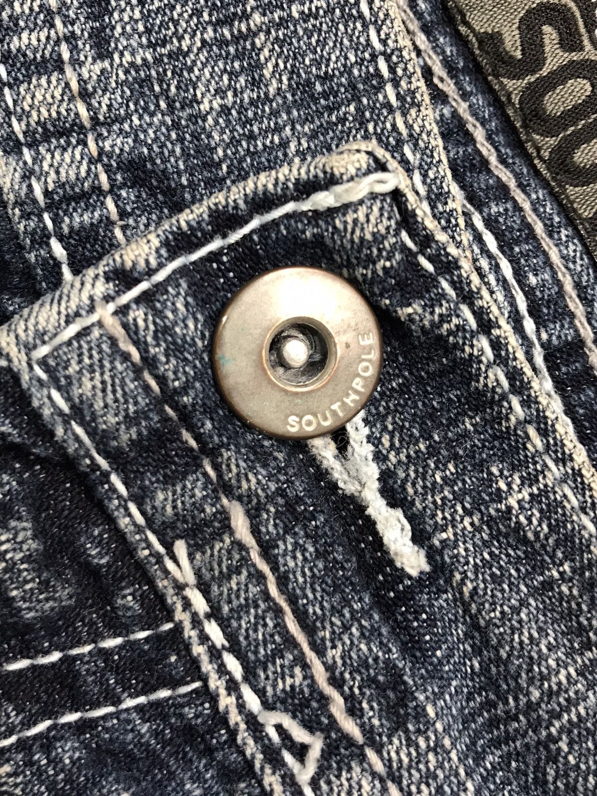 Southpole Vintage Southpole damaged denim Size US 36 / EU 52 - 9 Thumbnail