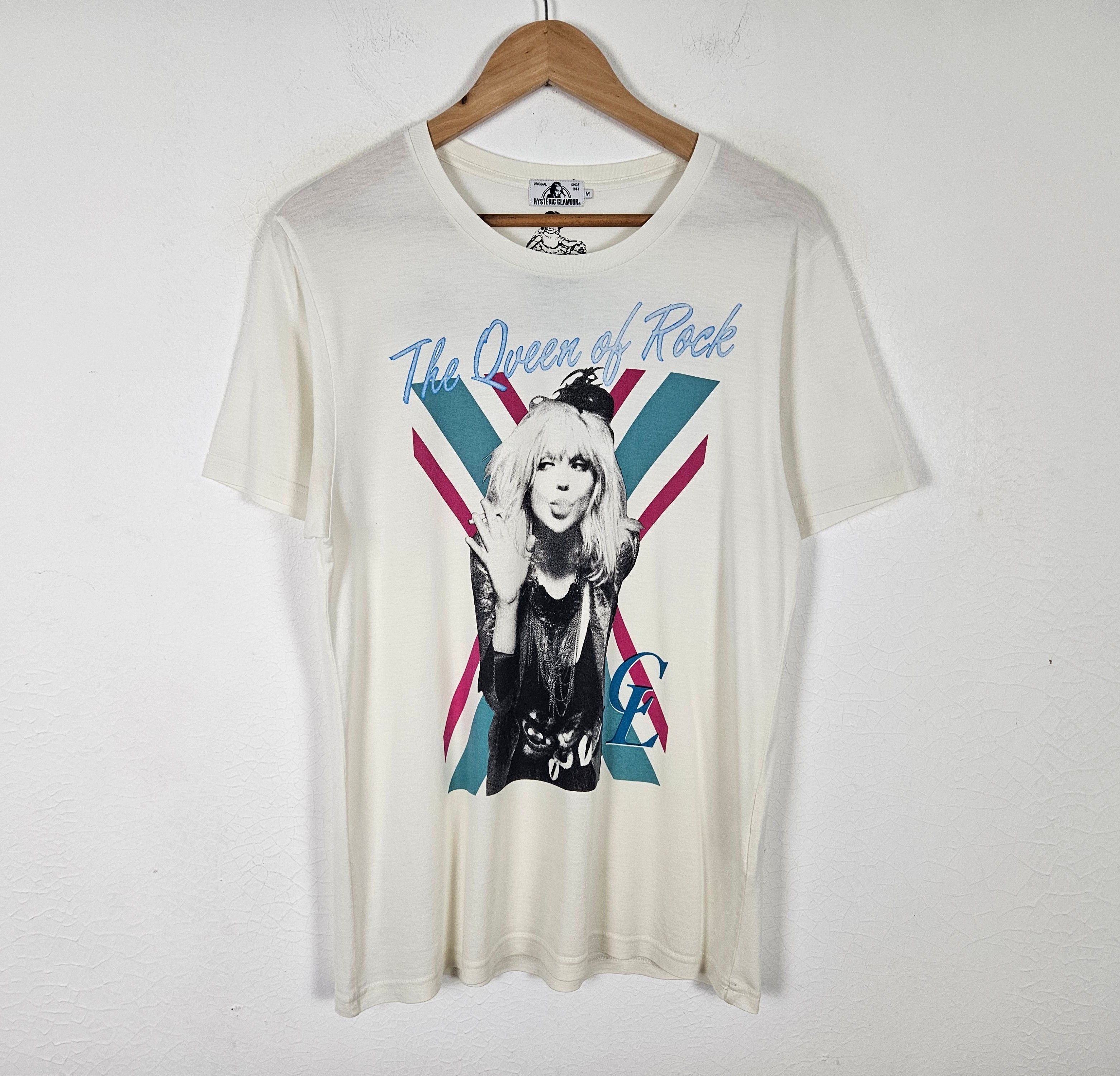 Hysteric Glamour Hysteric Glamour Courtney Love Hole Queen of Noise shirt Size US M / EU 48-50 / 2 - 3 Thumbnail