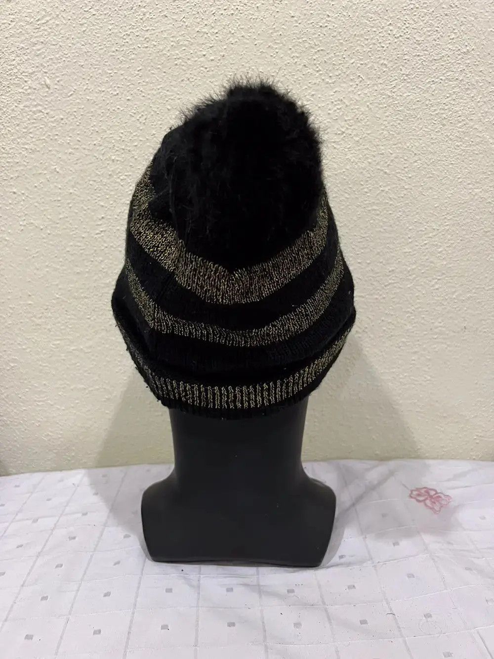 Japanese Brand × Vintage Japanese Brand Bobble Beanie Hat Size ONE SIZE - 4 Thumbnail