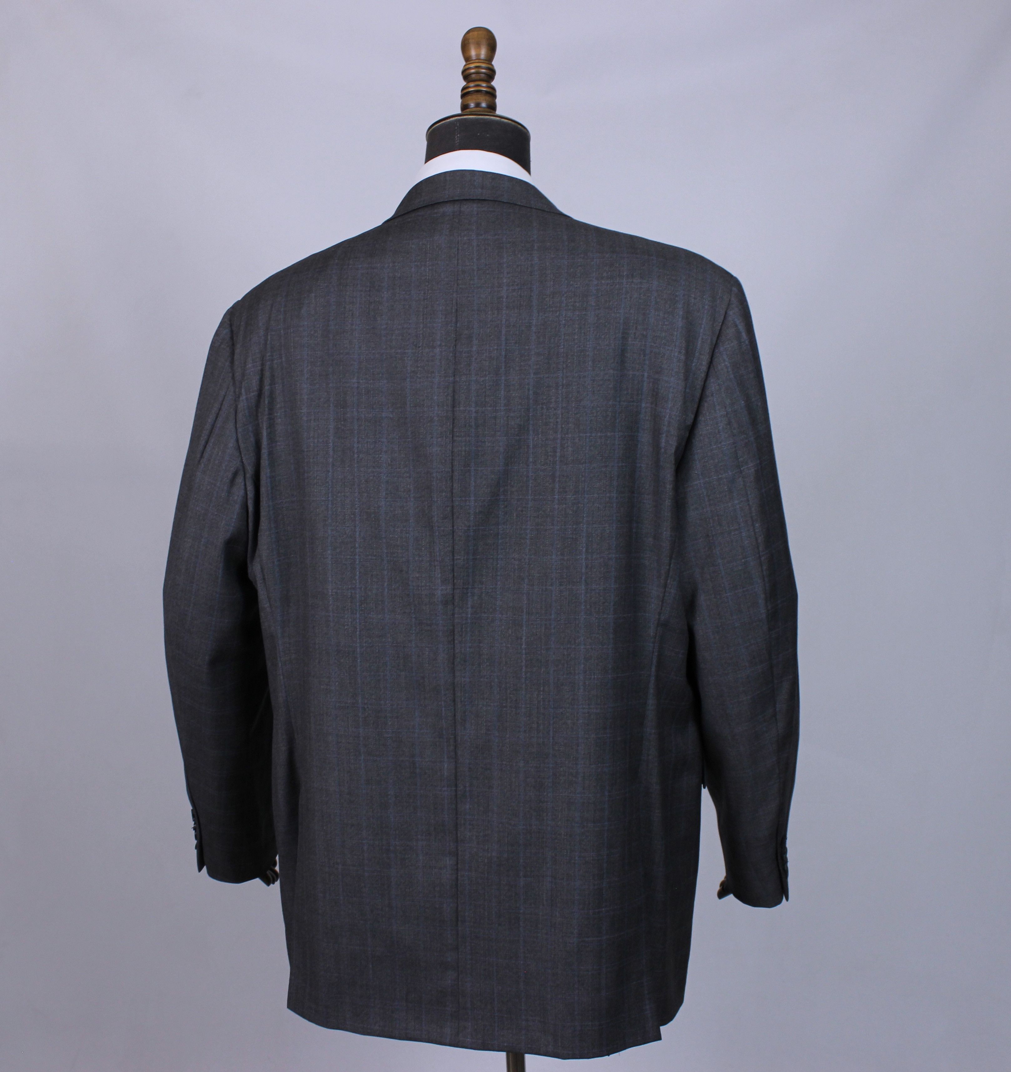 Burberry Burberry London blazer wool men tailor gray 52R L/XL Size 52R - 11 Thumbnail