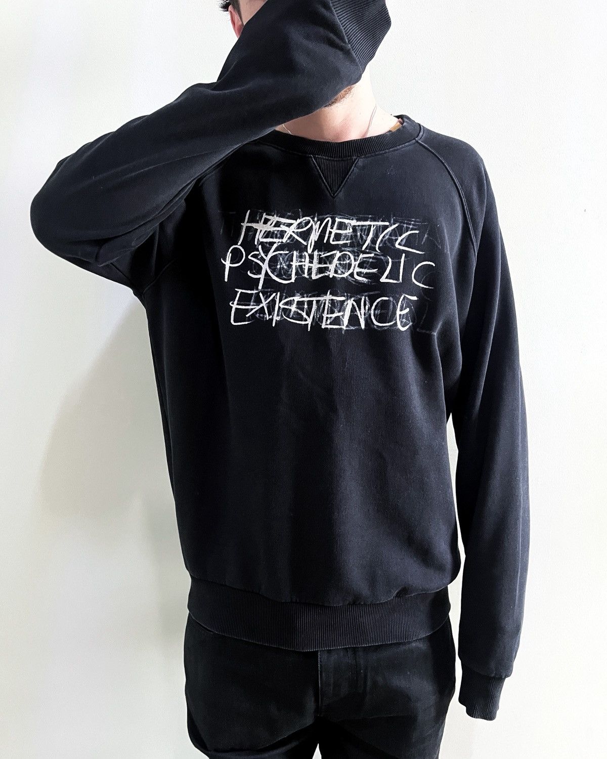 Saint Laurent Paris S/S16 ‘PSYCHEDELIC EXISTANCE’ SWEATER BY HEDI SLIMANE Size US L / EU 52-54 / 3 - 2 Thumbnail