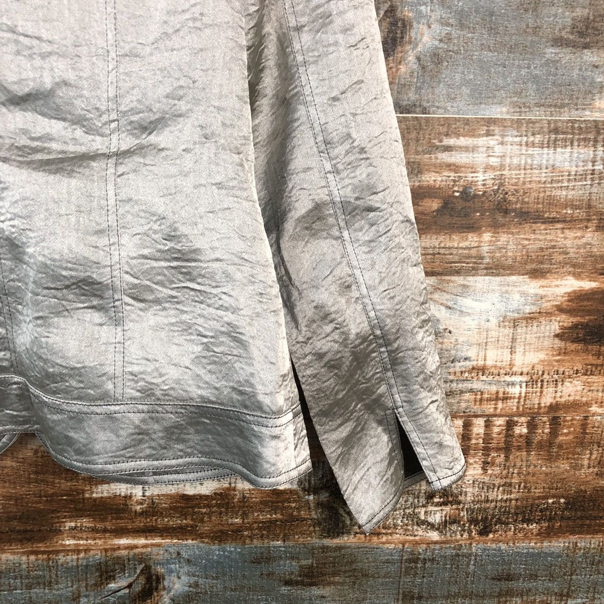 Hiroko Koshino Homme Hiroko Bis hiroko koshino Grey Blazer #A2396 Size S / US 4 / IT 40 - 15 Thumbnail