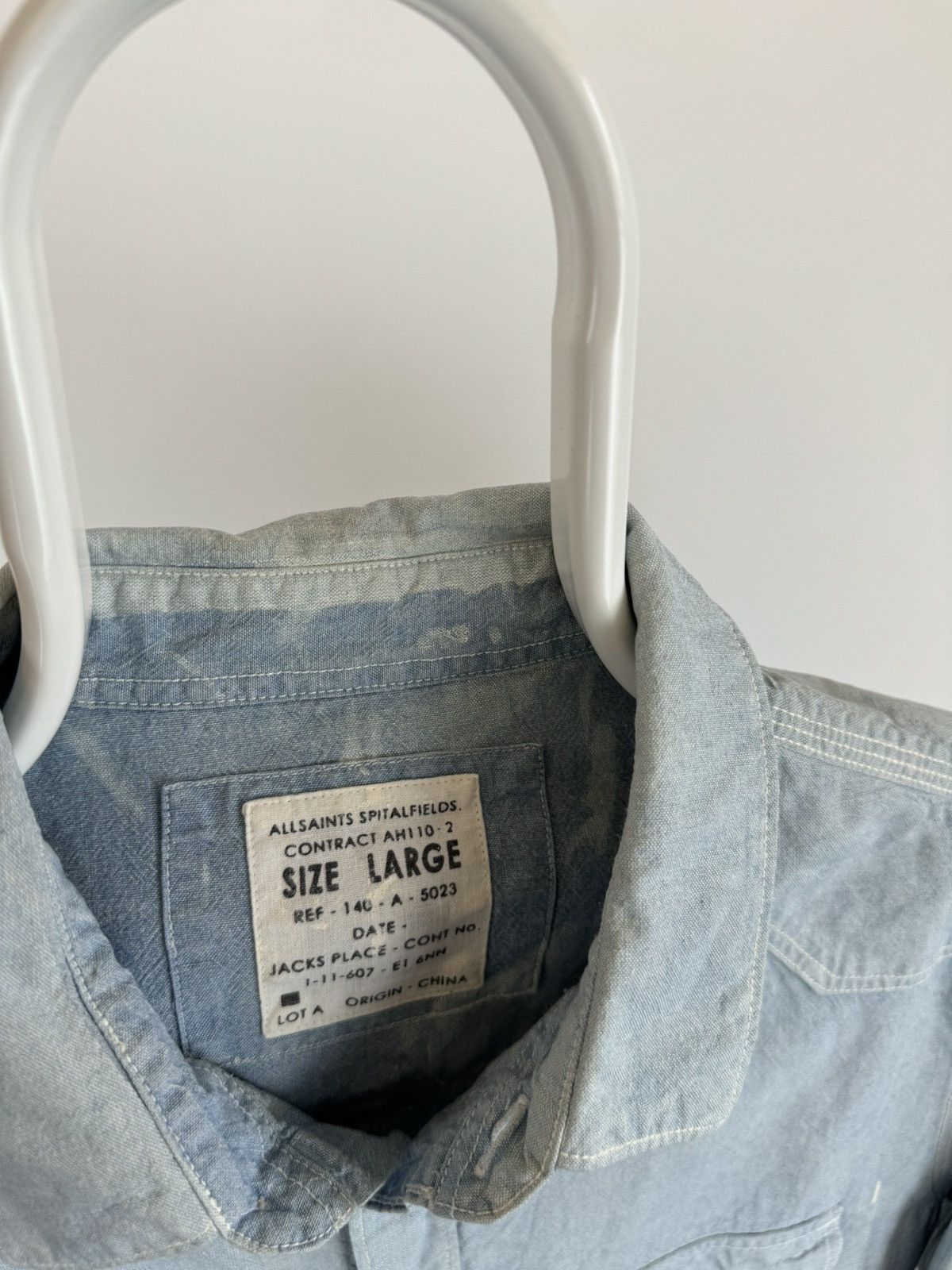 Allsaints All Saints Spitalfields Quarry Shirt Size US L / EU 52-54 / 3 - 3 Thumbnail