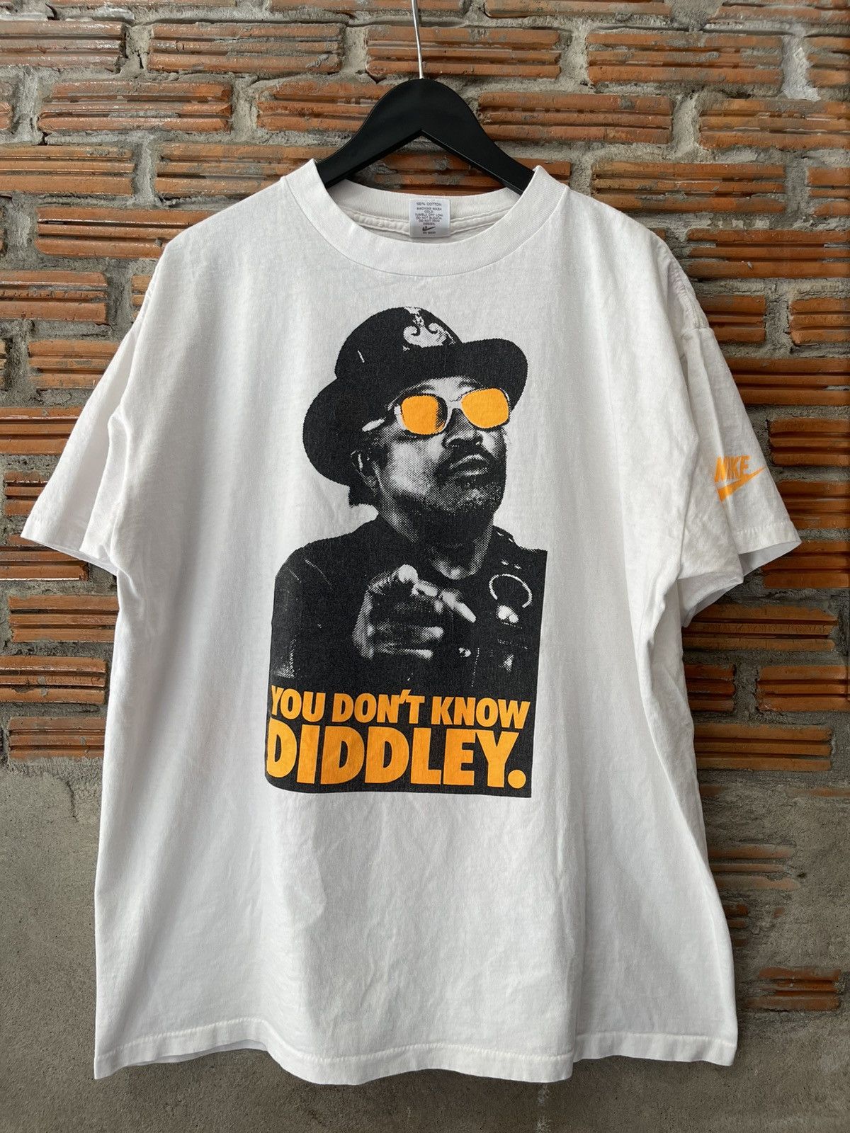 Nike VINTAGE 90s Nike Bo Diddley "You Don't Know Diddley" Tee XL Size US XL / EU 56 / 4 - 8 Thumbnail