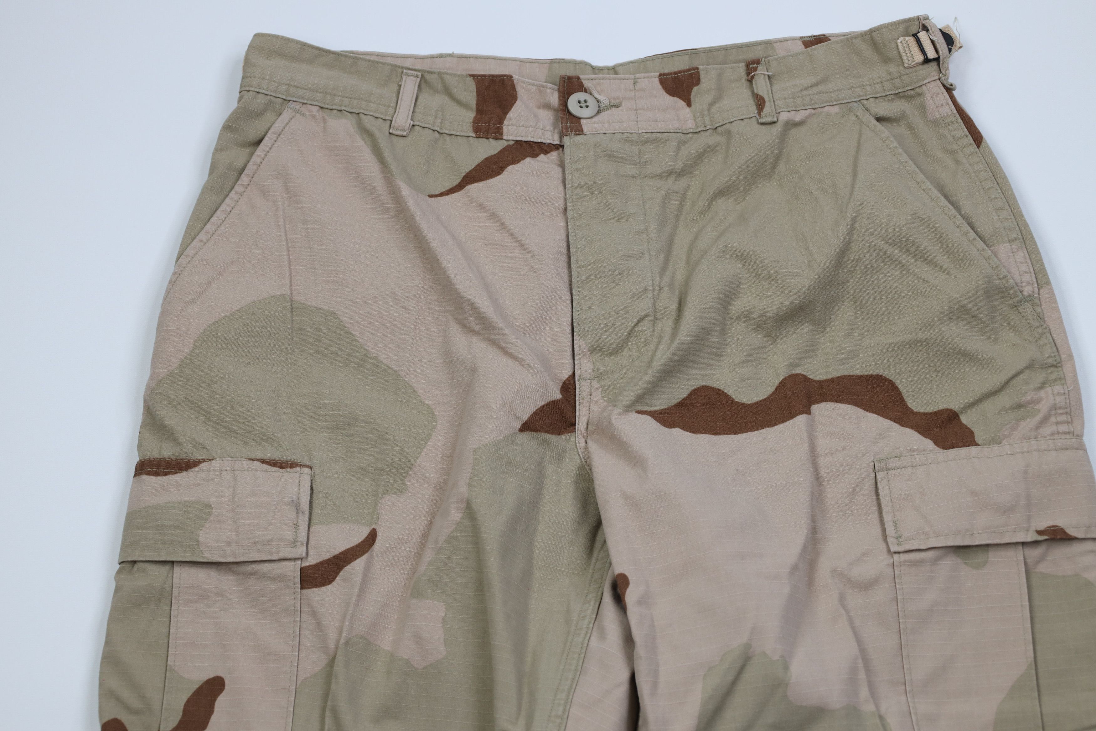 Vintage Vintage 90s USGI Poplin Desert Camouflage Cargo Pants USA Size US 34 / EU 50 - 2 Thumbnail