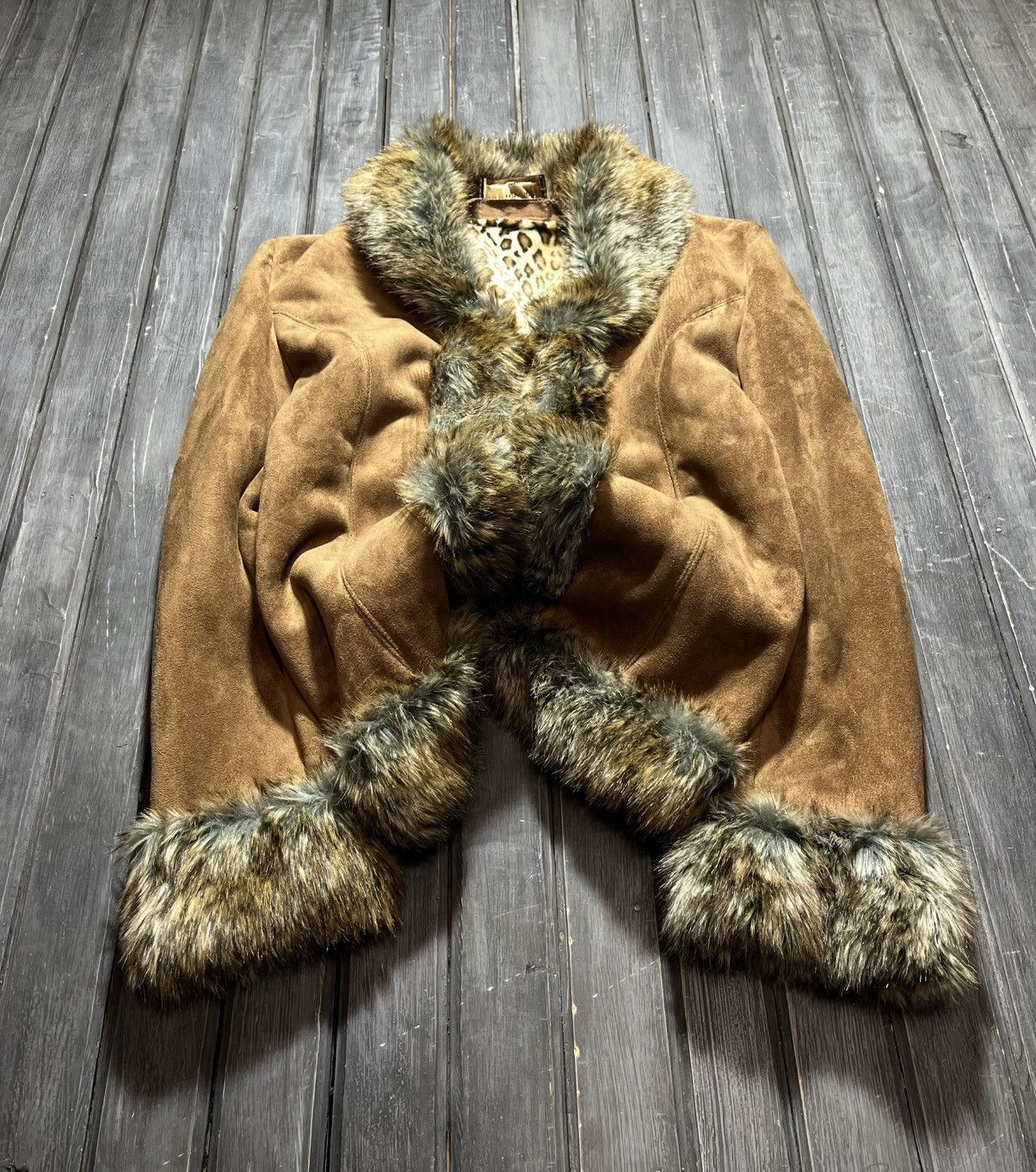 Tornado Mart Vtg Yohji Yamamoto Issey Miyake Style Opium Fur Jacket Size M / US 6-8 / IT 42-44 - 1 Thumbnail