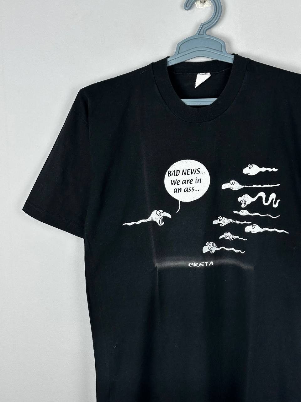 Vintage Vintage 00’s “Sperm” Dirty Joke Adult Humor Tee Size US M / EU 48-50 / 2 - 1 Thumbnail