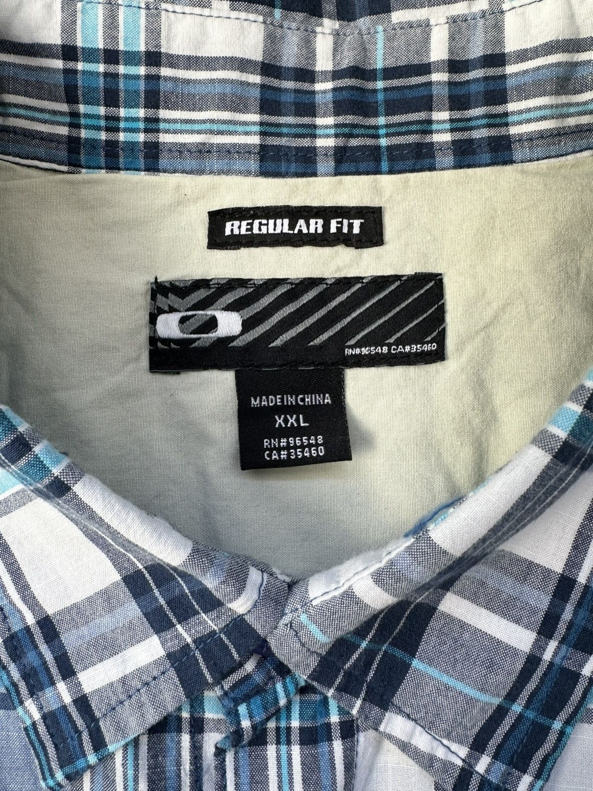 Oakley Vintage Y2k Oakley Button Up Shirt Check Size US XXL / EU 58 / 5 - 8 Thumbnail