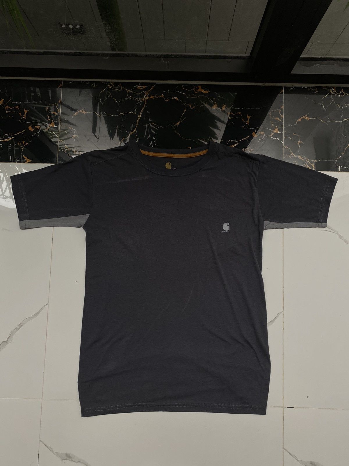 Carhartt × Vintage CARHARTT VINTAGE BASIC LOGO STREETWEAR TEE Size US XXL / EU 58 / 5 - 1 Thumbnail