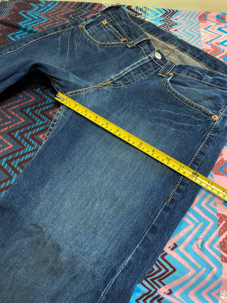 Levi's blue jeans w34 vintage Y2K Levi's 901 streetwear Size US 34 / EU 50 - 10 Thumbnail