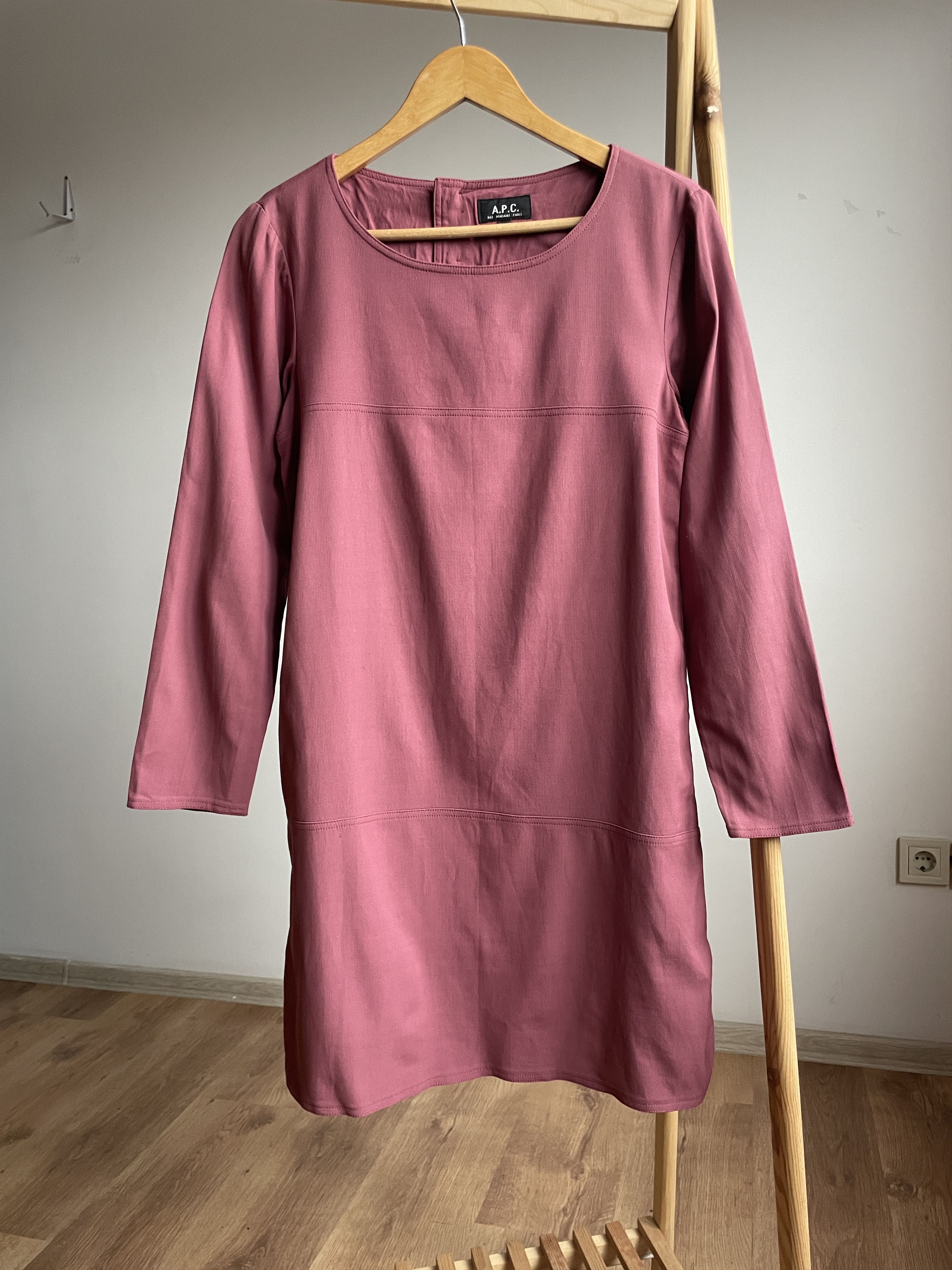 A.P.C. A.P.C. Viscose Cotton Tunic Dress Size S Size S / US 4 / IT 40 - 1 Thumbnail