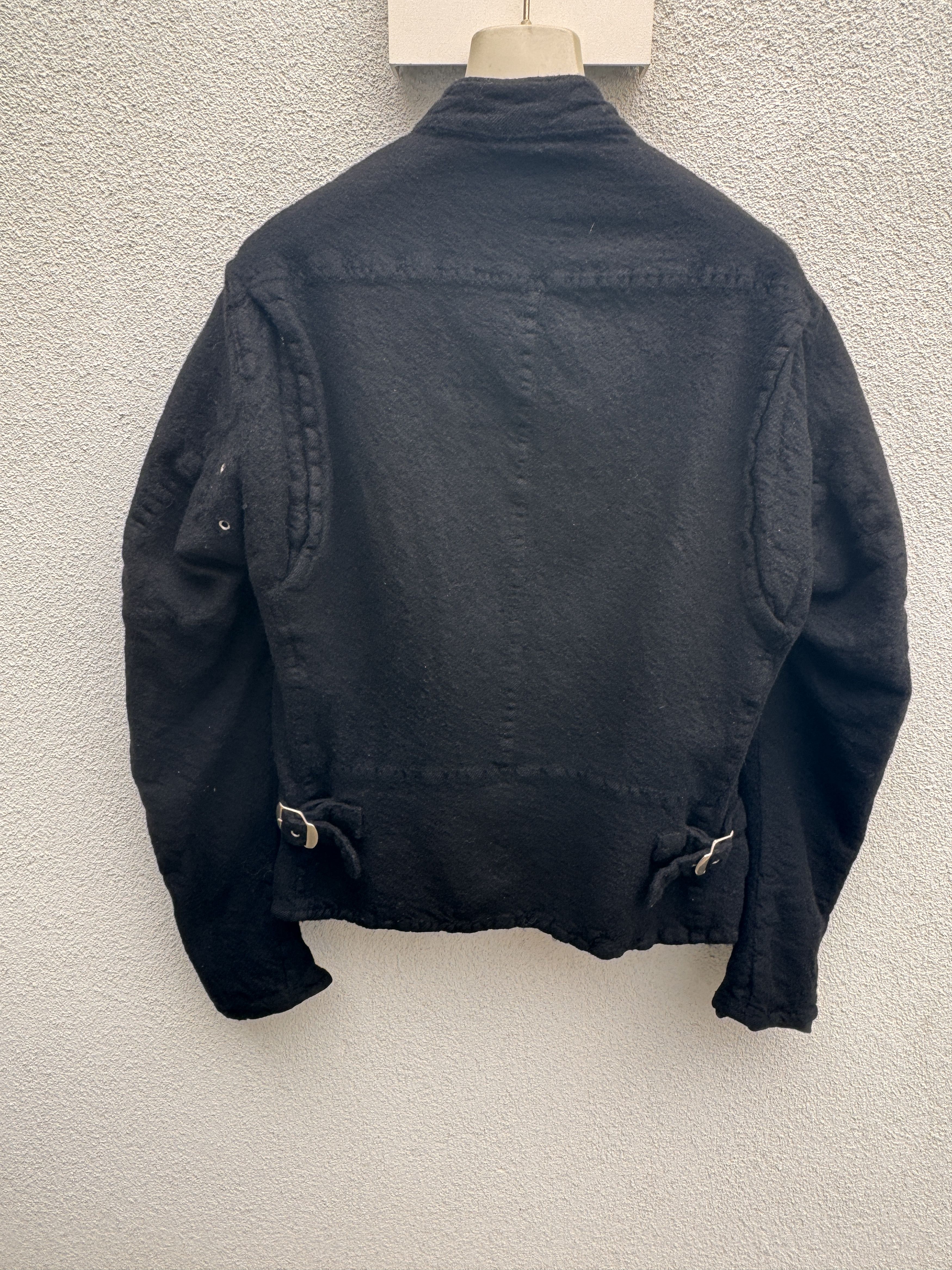 Comme des Garcons Junya Watanabe x Comme des Garcons Biker Wool Jacket Size US M / EU 48-50 / 2 - 2 Thumbnail
