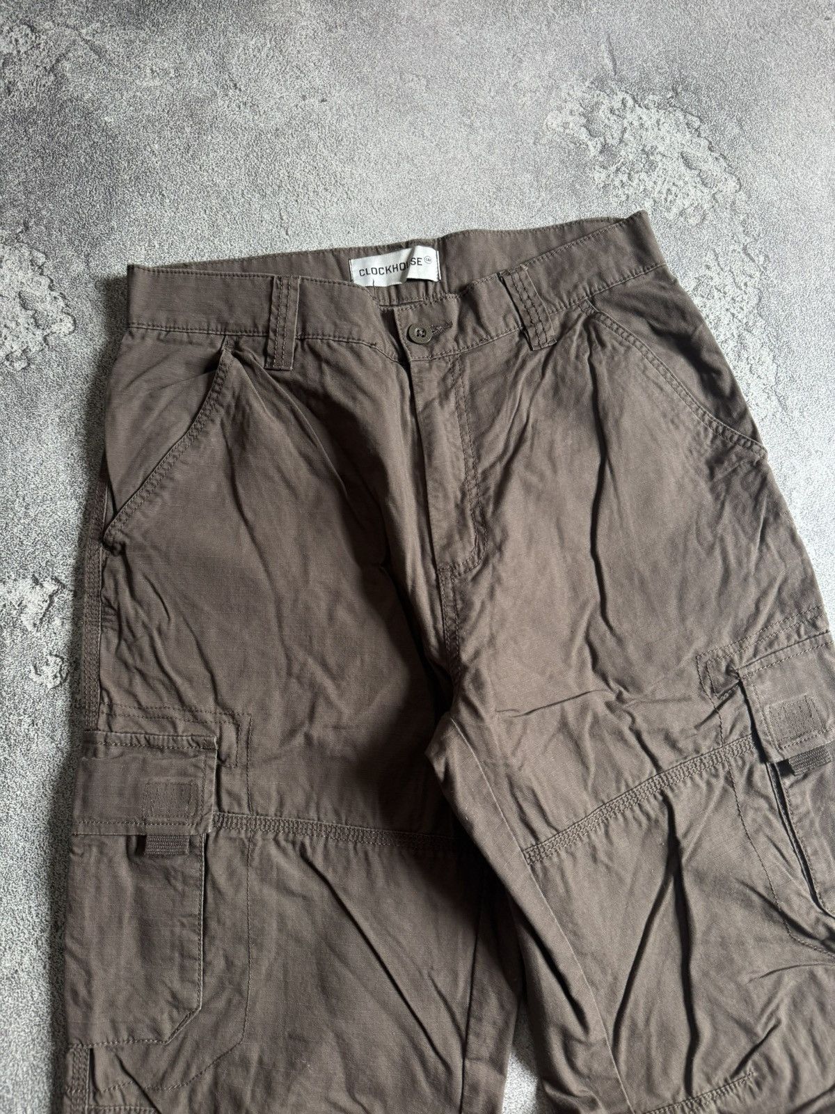 Le Grande Bleu (L.G.B.) Clockhouse 30/30 cargo multipocket pants trousers baggy Y2K Size US 30 / EU 46 - 8 Thumbnail