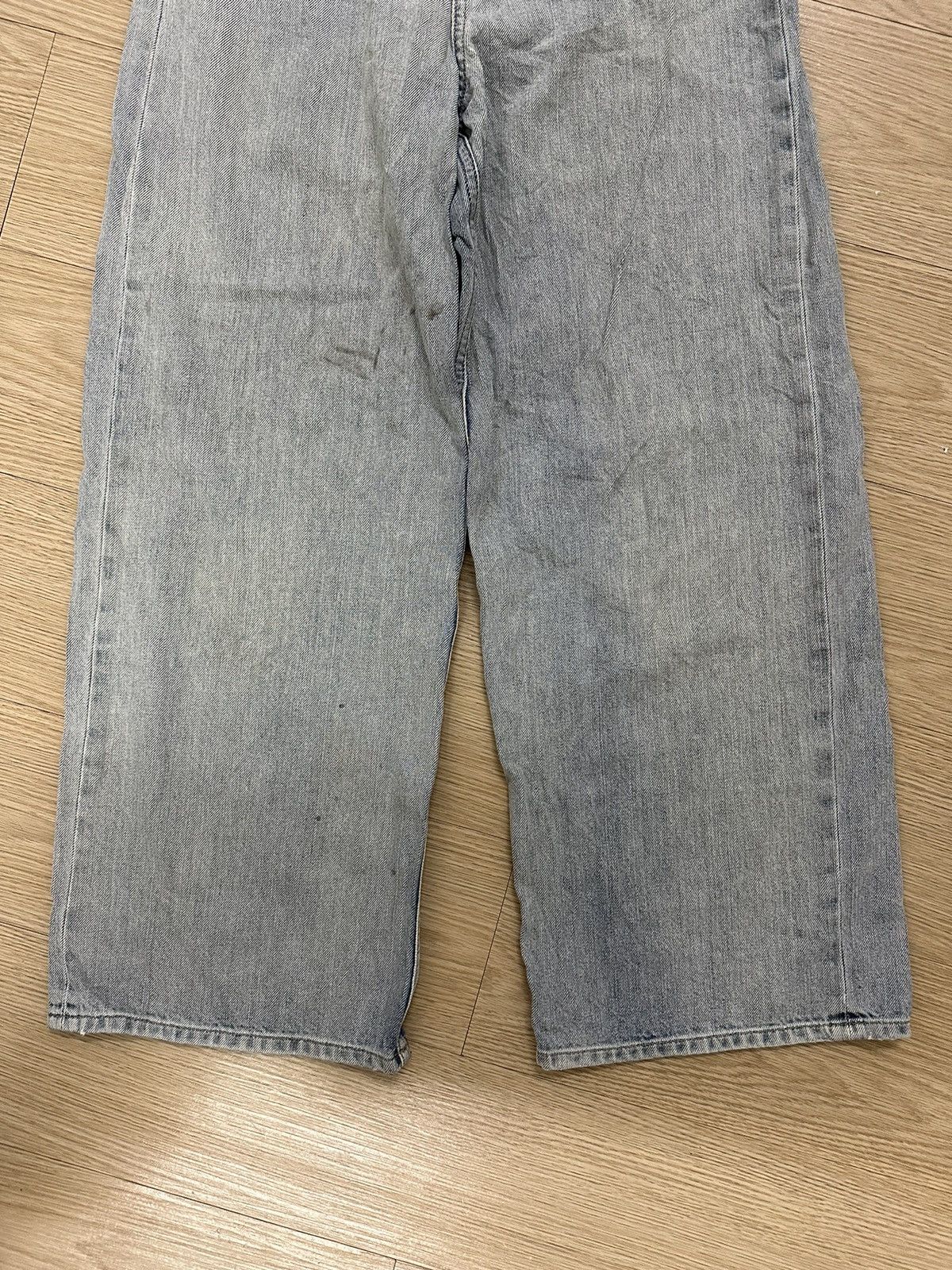 Designer × Diesel Vintage Y2K Diesel Regular Straight High Waist Baggy Jeans Size 23" - 4 Thumbnail