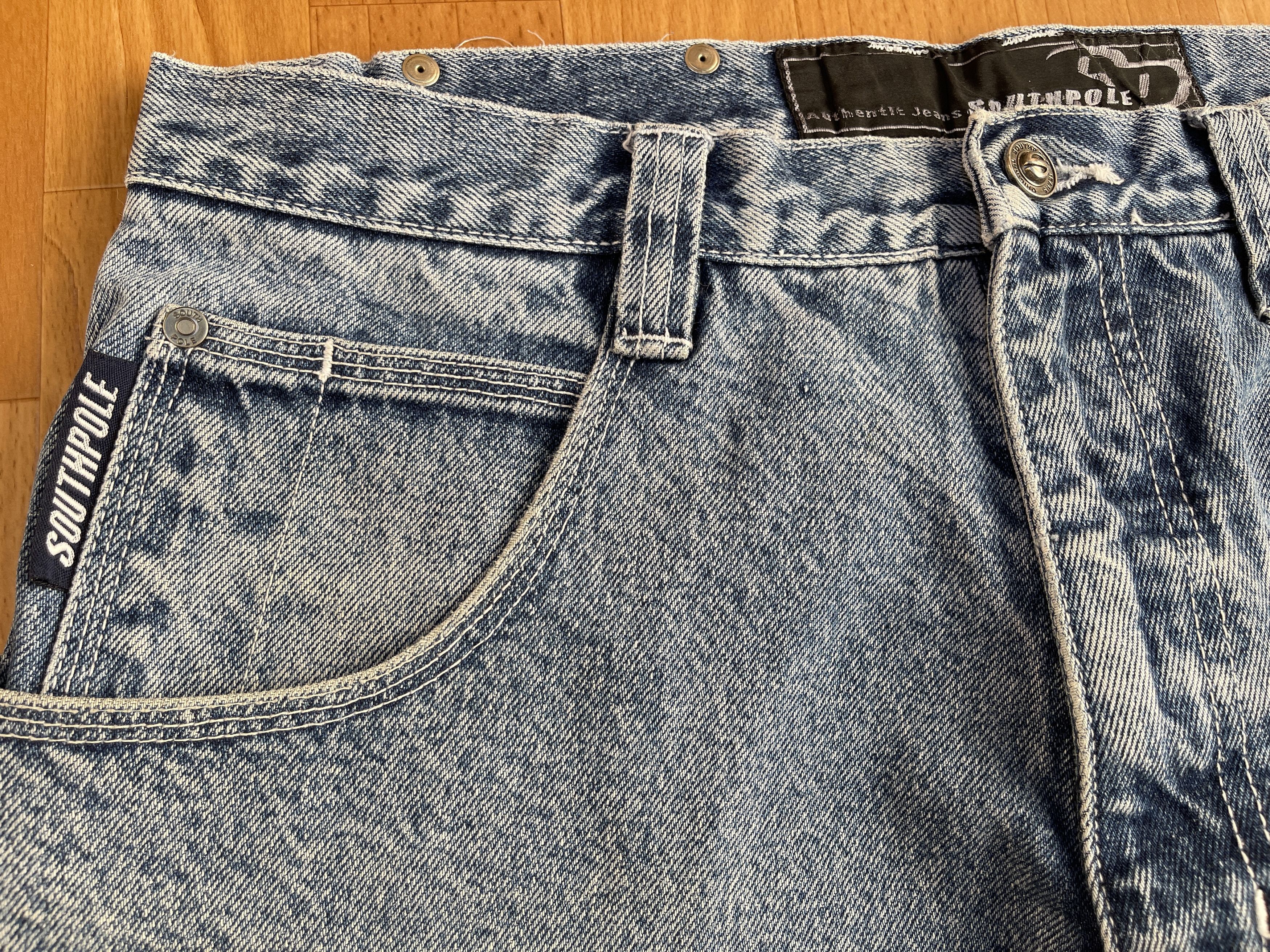 Southpole Southpole jeans, baggy vintage South Pole 90s hip hop Y2K 32 Size US 32 / EU 48 - 13 Thumbnail