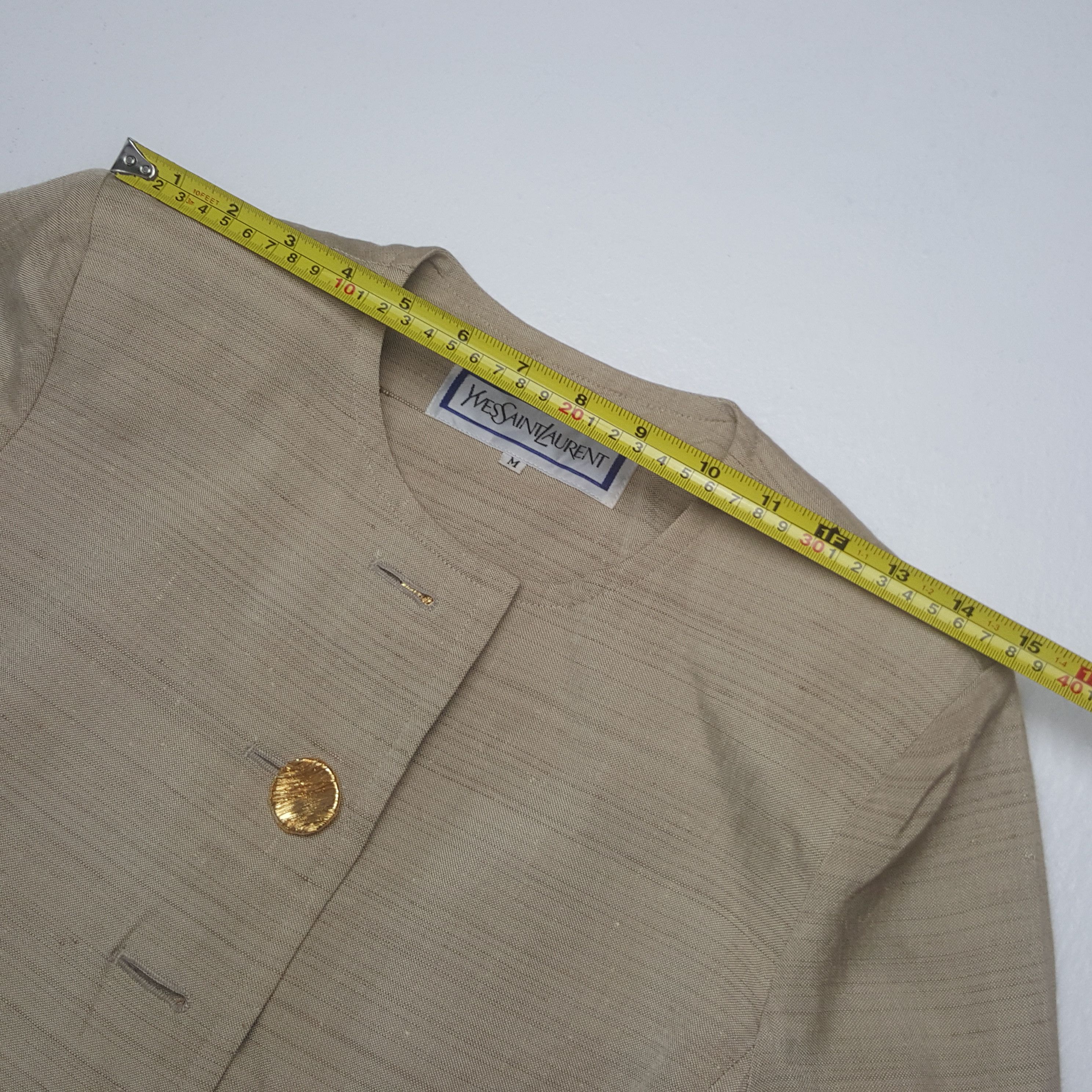 Yves Saint Laurent Vintage Yves Saint Laurent Blazer Jacket C305N15 Size US XS / EU 42 / 0 - 5 Thumbnail