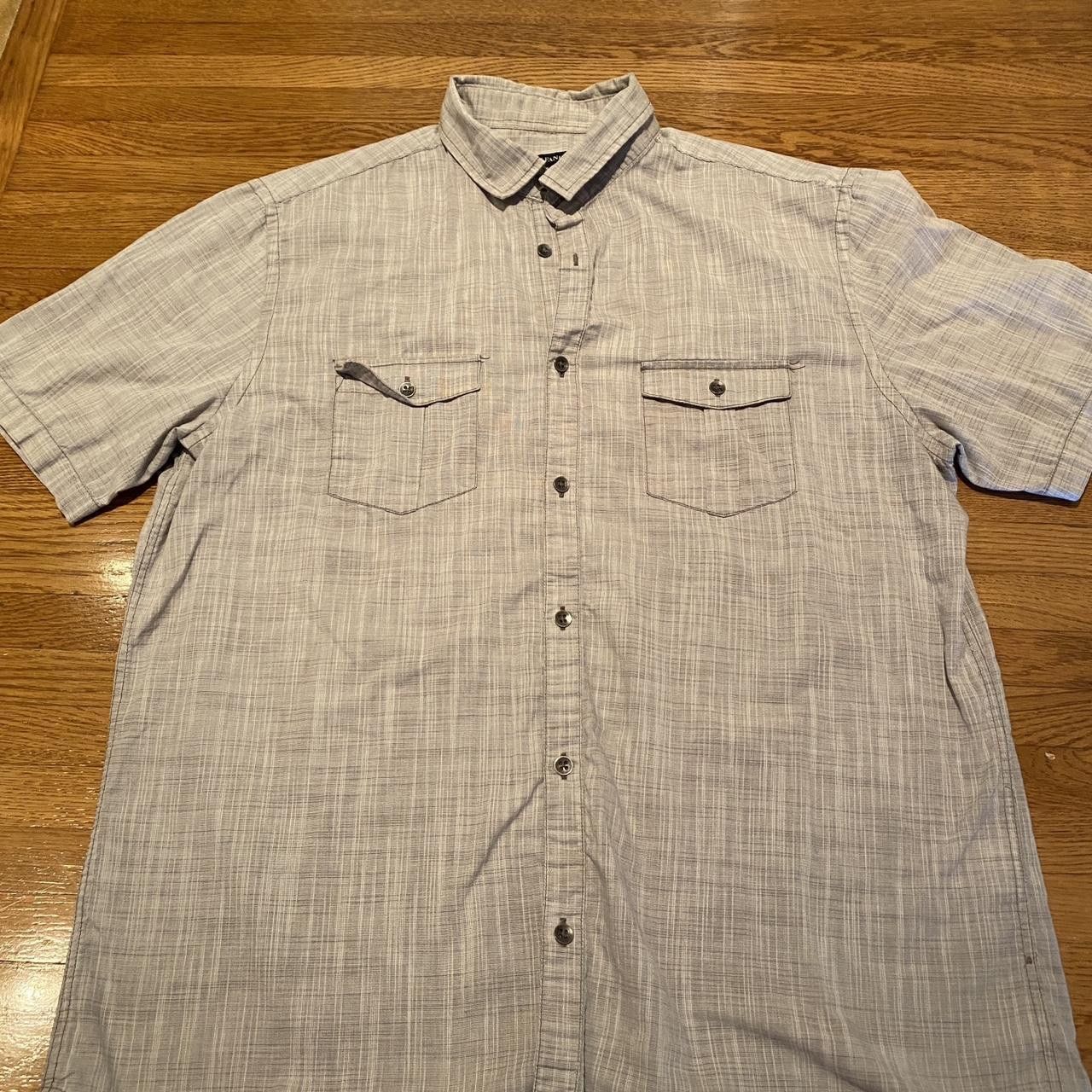 Alfani Vintage Alfani Grey Button down Tee Size US L / EU 52-54 / 3 - 1 Thumbnail