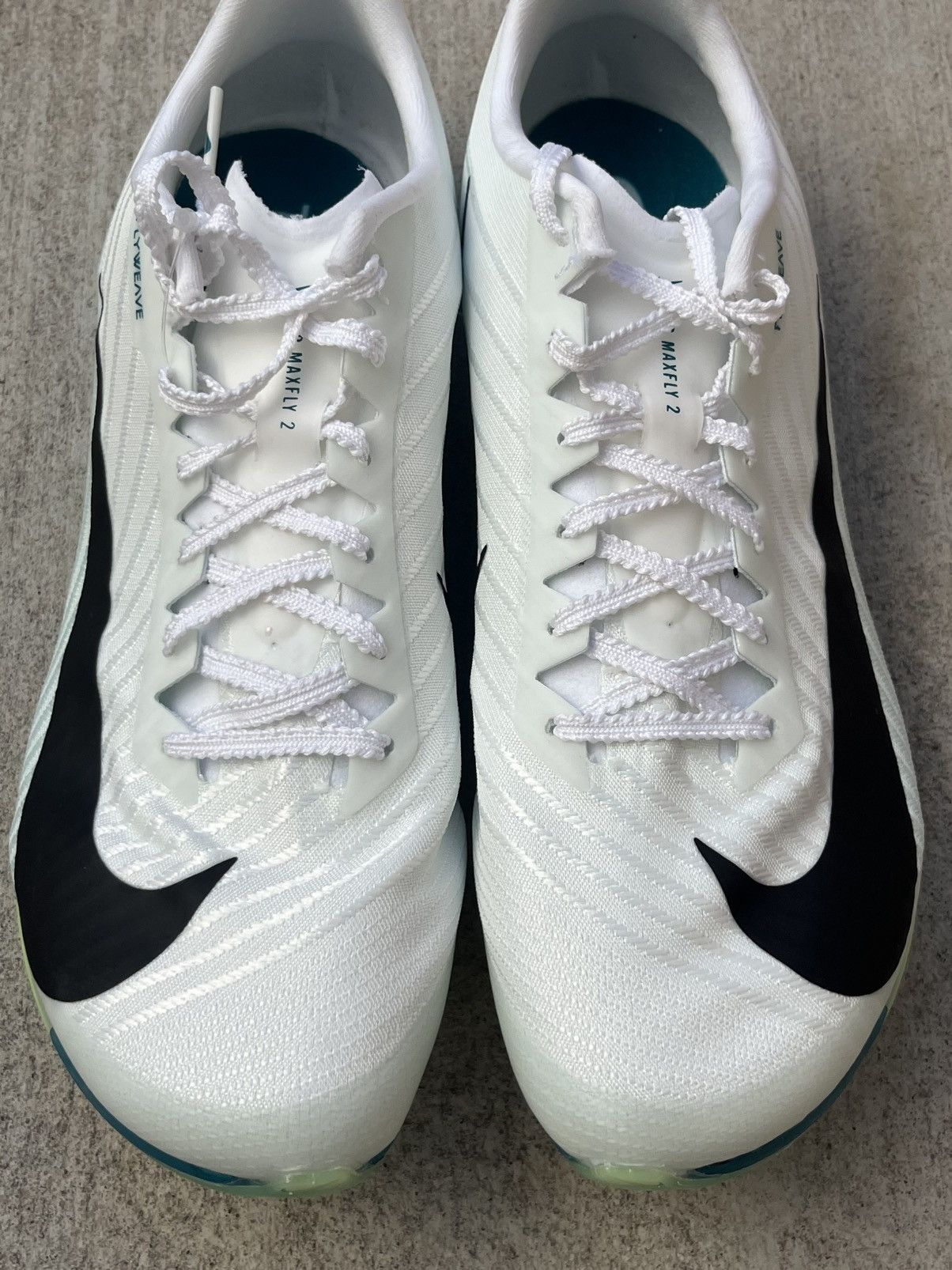 Nike Nike Air Zoom MAXFLY 2 White bright Spruce | Grailed