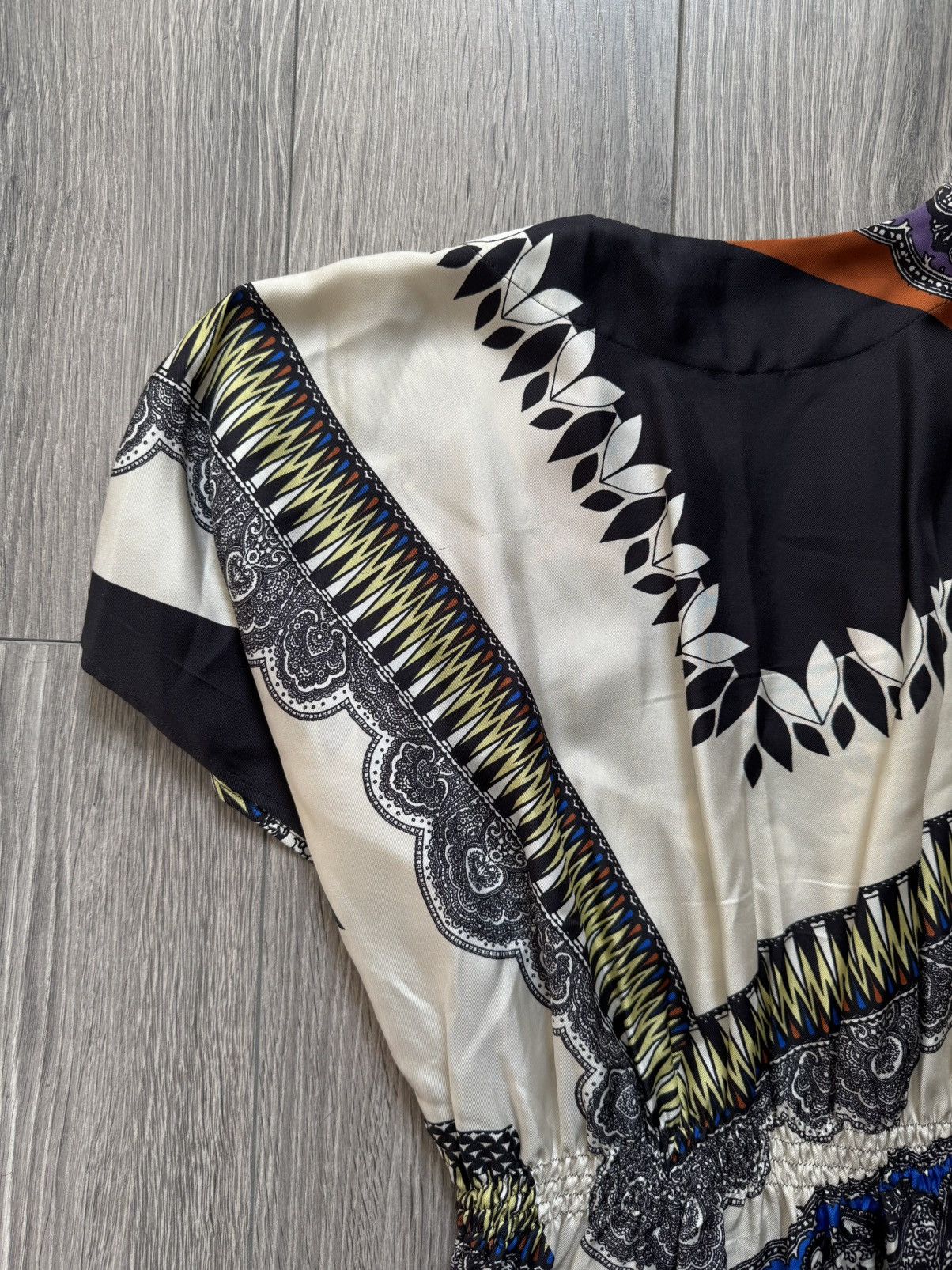 Etro Etro Milano multicolor silk midi fringe dress 40 Size S / US 4 / IT 40 - 11 Thumbnail
