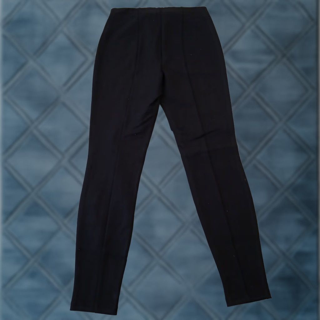 White House Black Market White House Black Market Legging Ankle Pants Womens Small Black Pull On Stretch Size 28" / US 6 / IT 42 - 1 Thumbnail