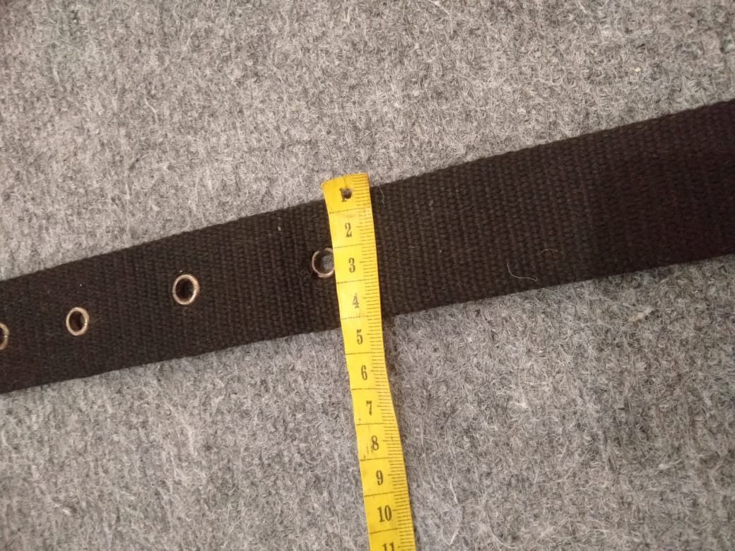 Band Tees Iron Maiden Buckle Belt Black Size 34 - 4 Thumbnail