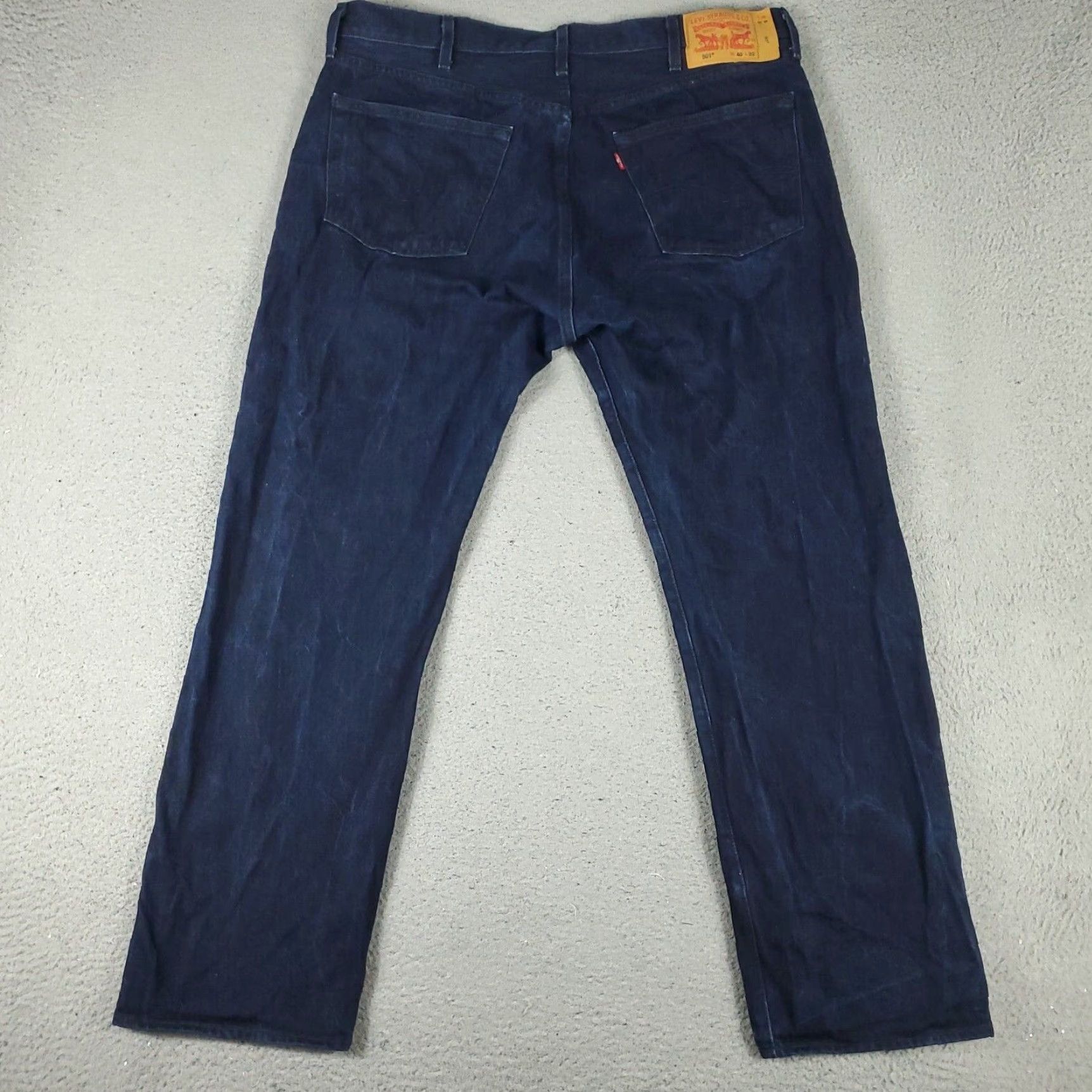 Levi's Levis 501 Jeans Mens 40x31 Blue Straight Leg Denim Pants Size US 40 / EU 56 - 7 Thumbnail
