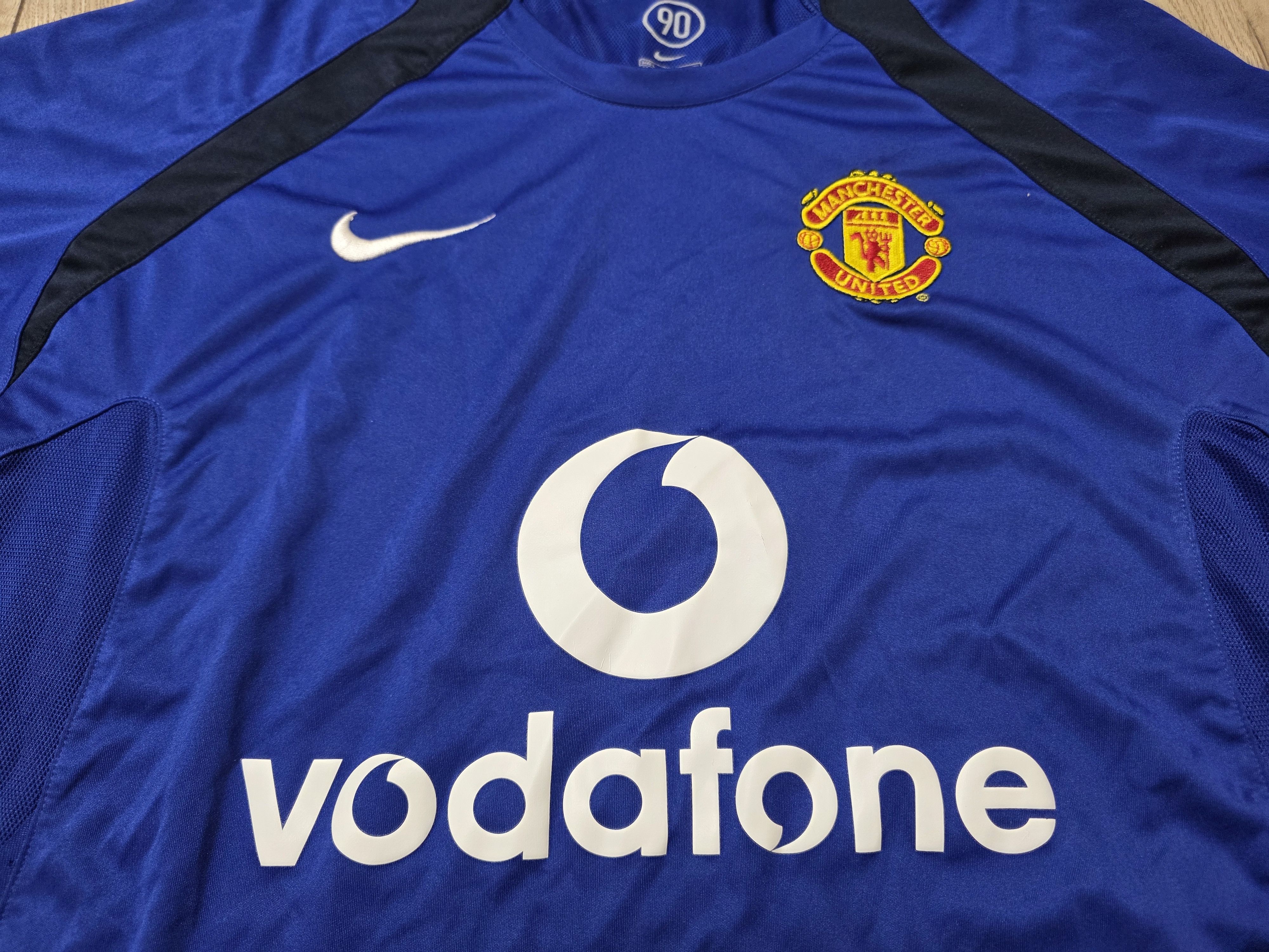 Nike MANCHESTER UNITED 2006 VINTAGE FOOTBALL SHIRT SOCCER JERSEY Size US L / EU 52-54 / 3 - 3 Thumbnail