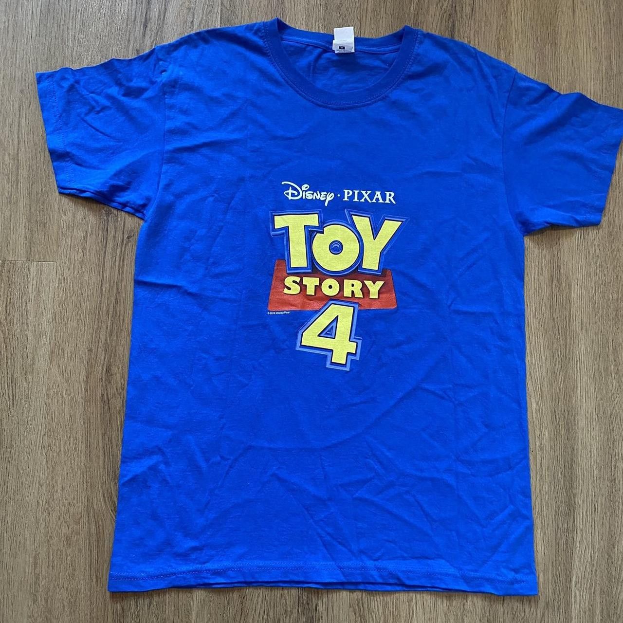 Fruit Of The Loom Disney Pixar Toy Story 4 blue and yellow shirt Size US M / EU 48-50 / 2 - 1 Thumbnail